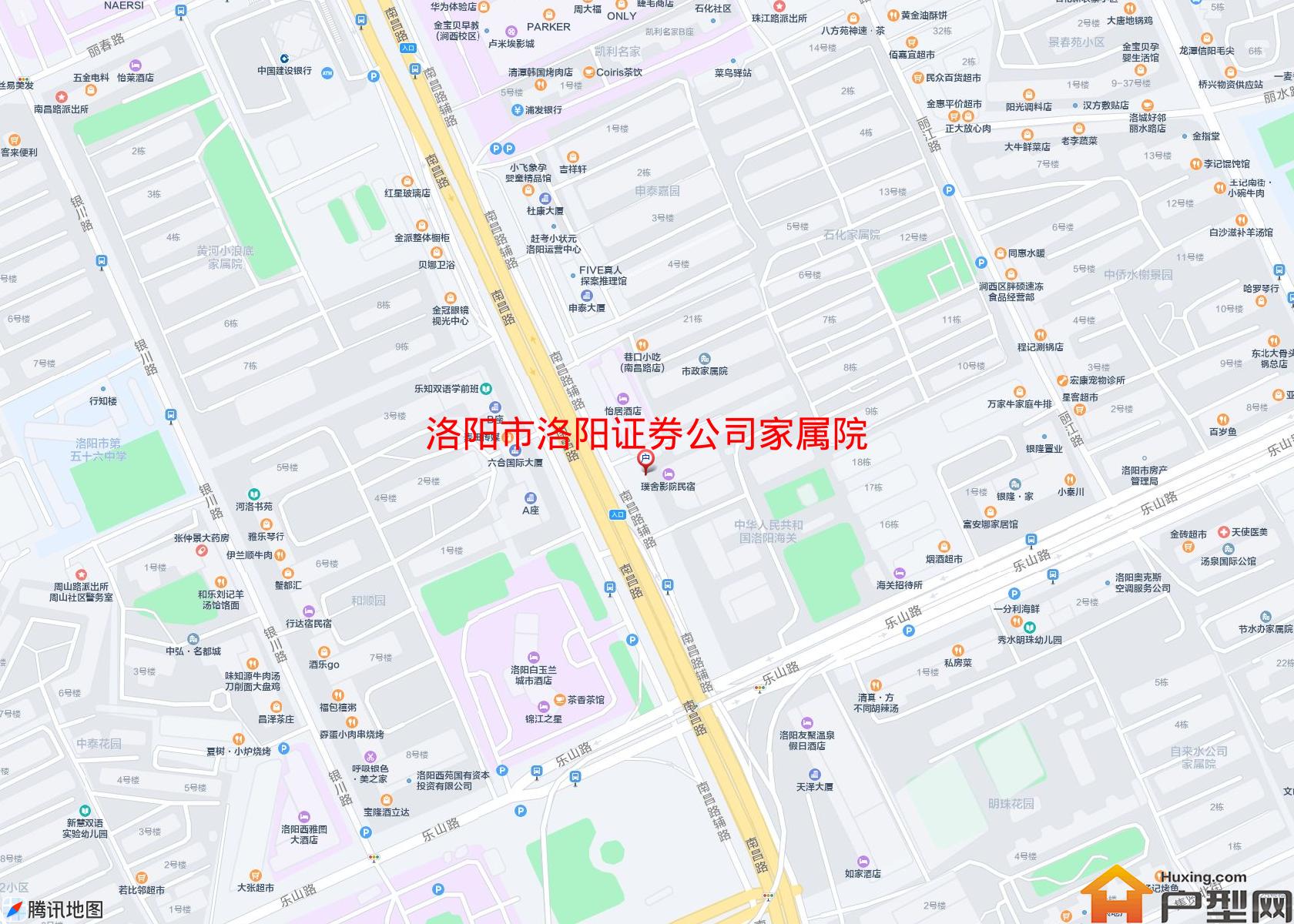 洛阳证券公司家属院小区 - 户型网