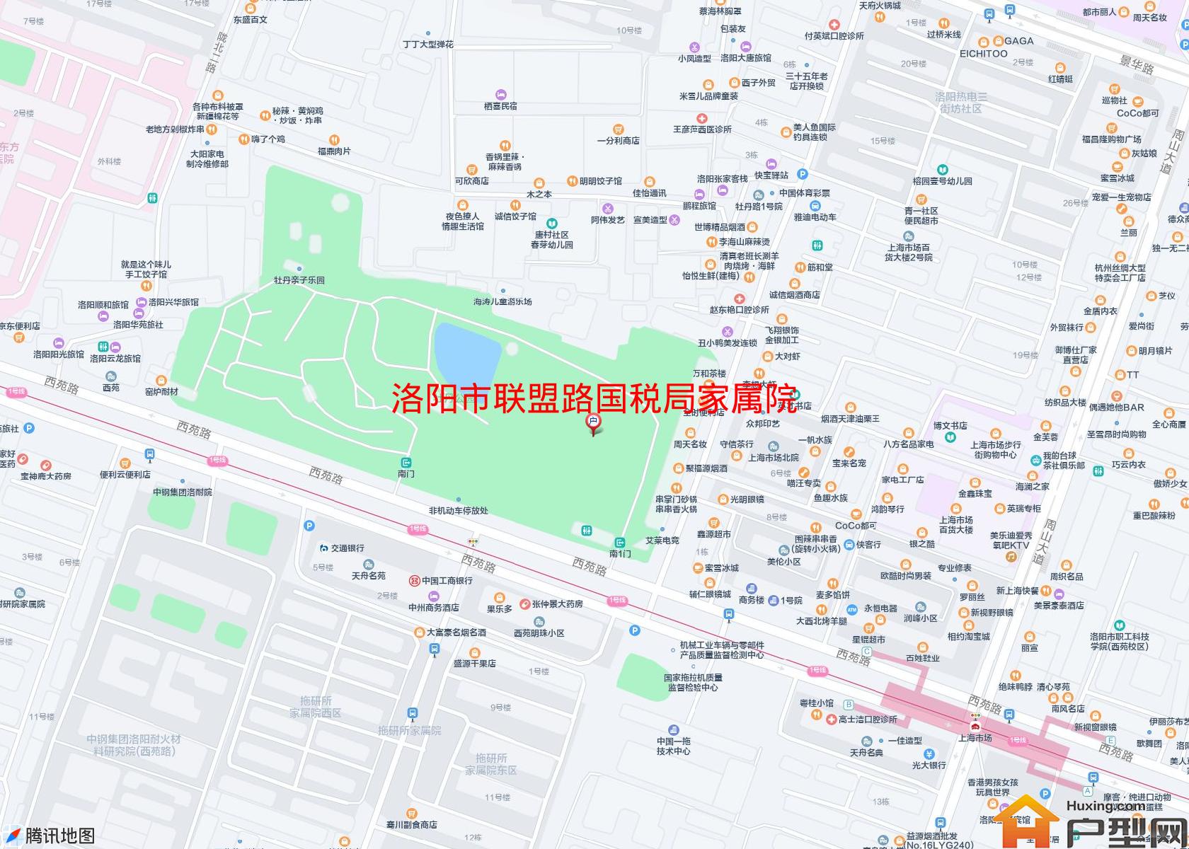 联盟路国税局家属院小区 - 户型网