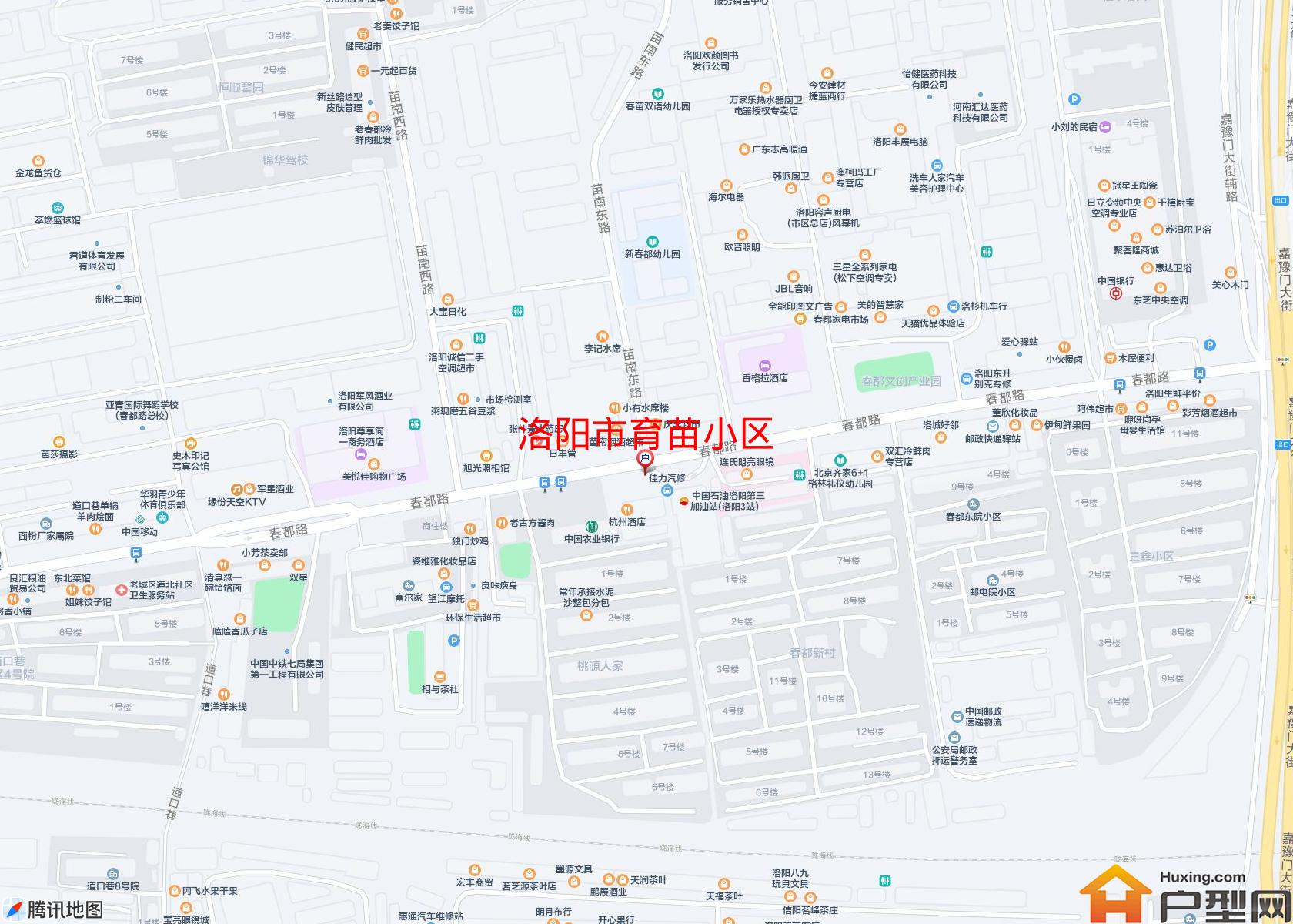 育苗小区小区 - 户型网
