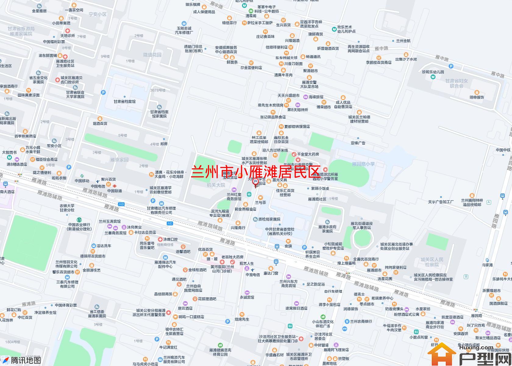 小雁滩居民区小区 - 户型网