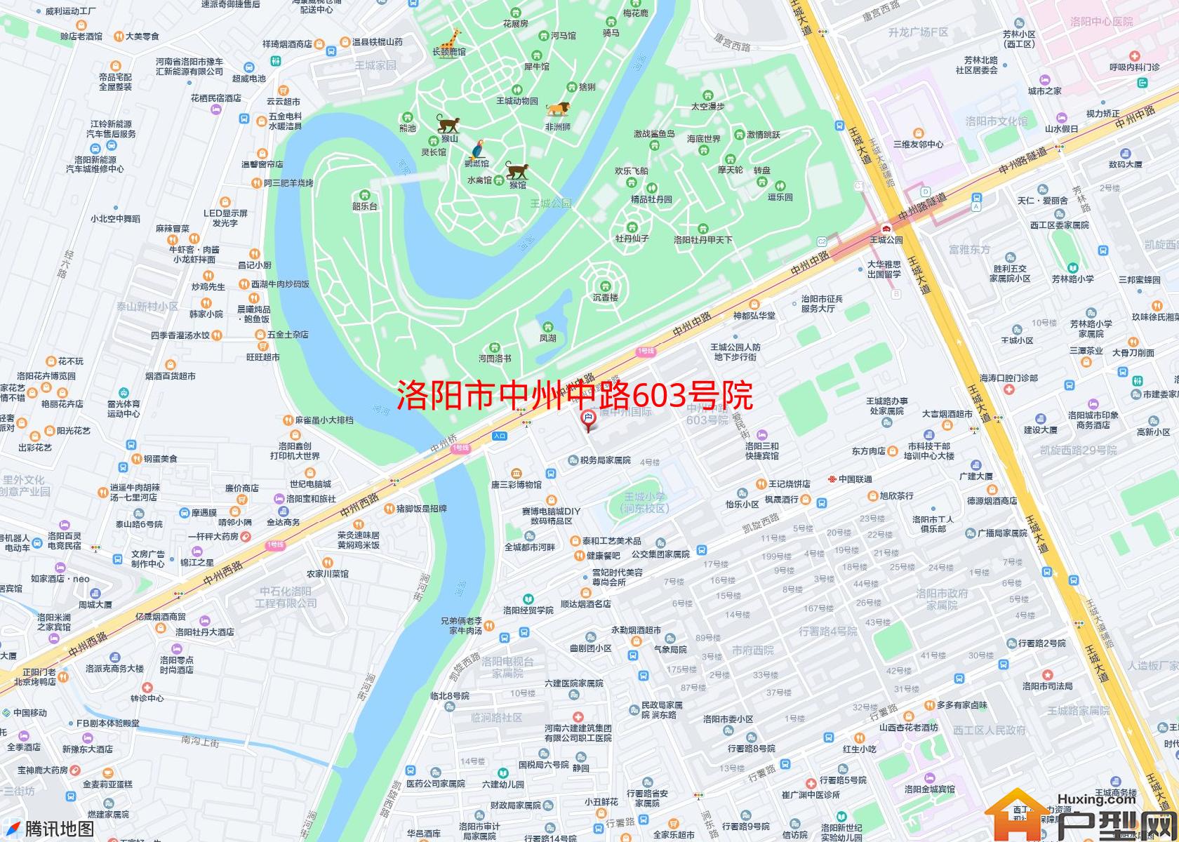 中州中路603号院小区 - 户型网