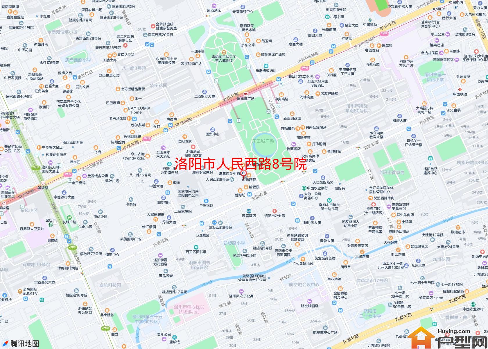 人民西路8号院小区 - 户型网