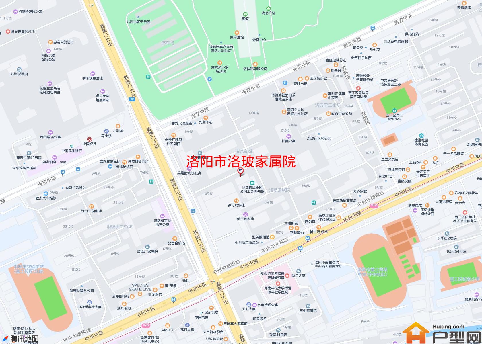 洛玻家属院小区 - 户型网