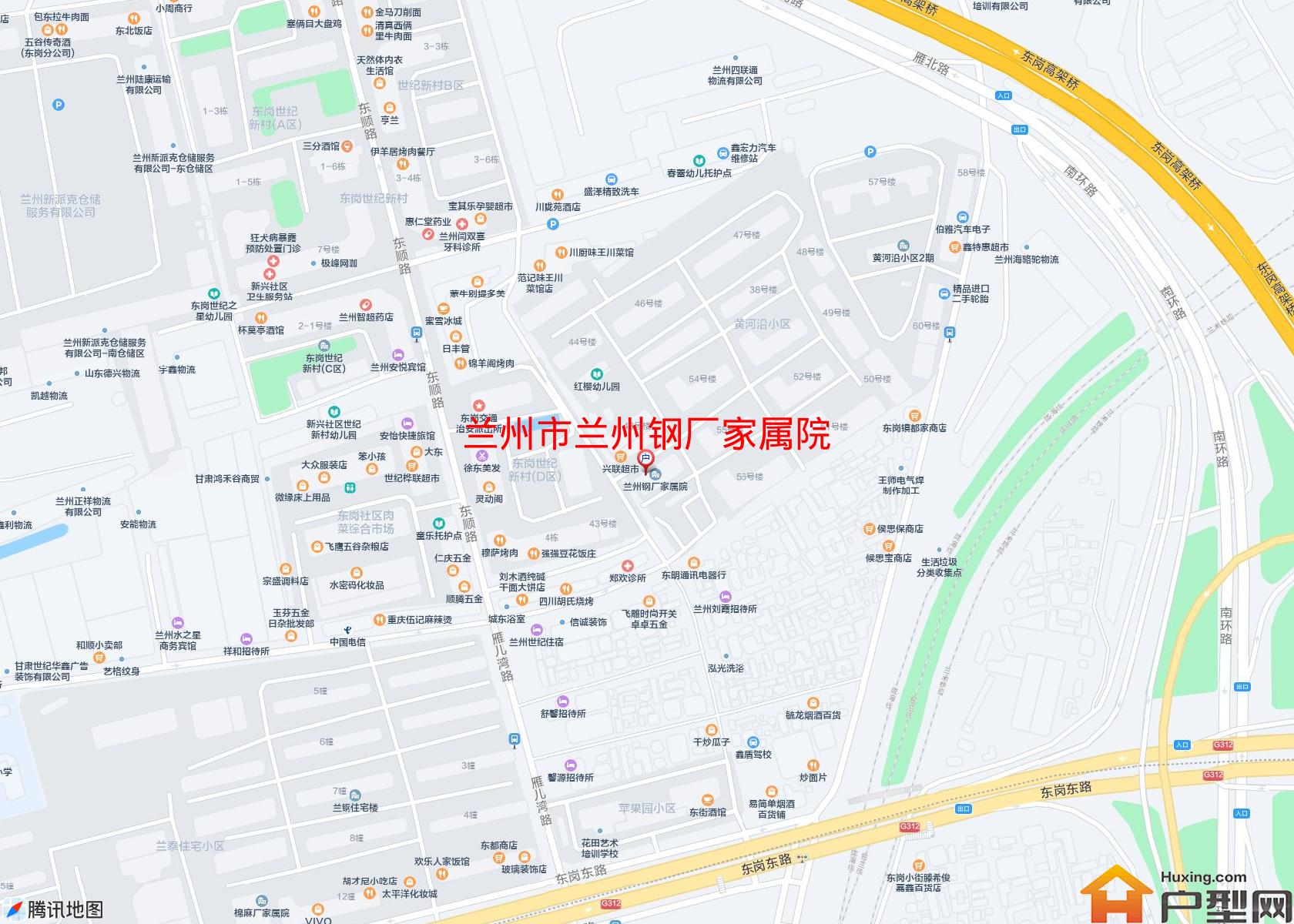 兰州钢厂家属院小区 - 户型网