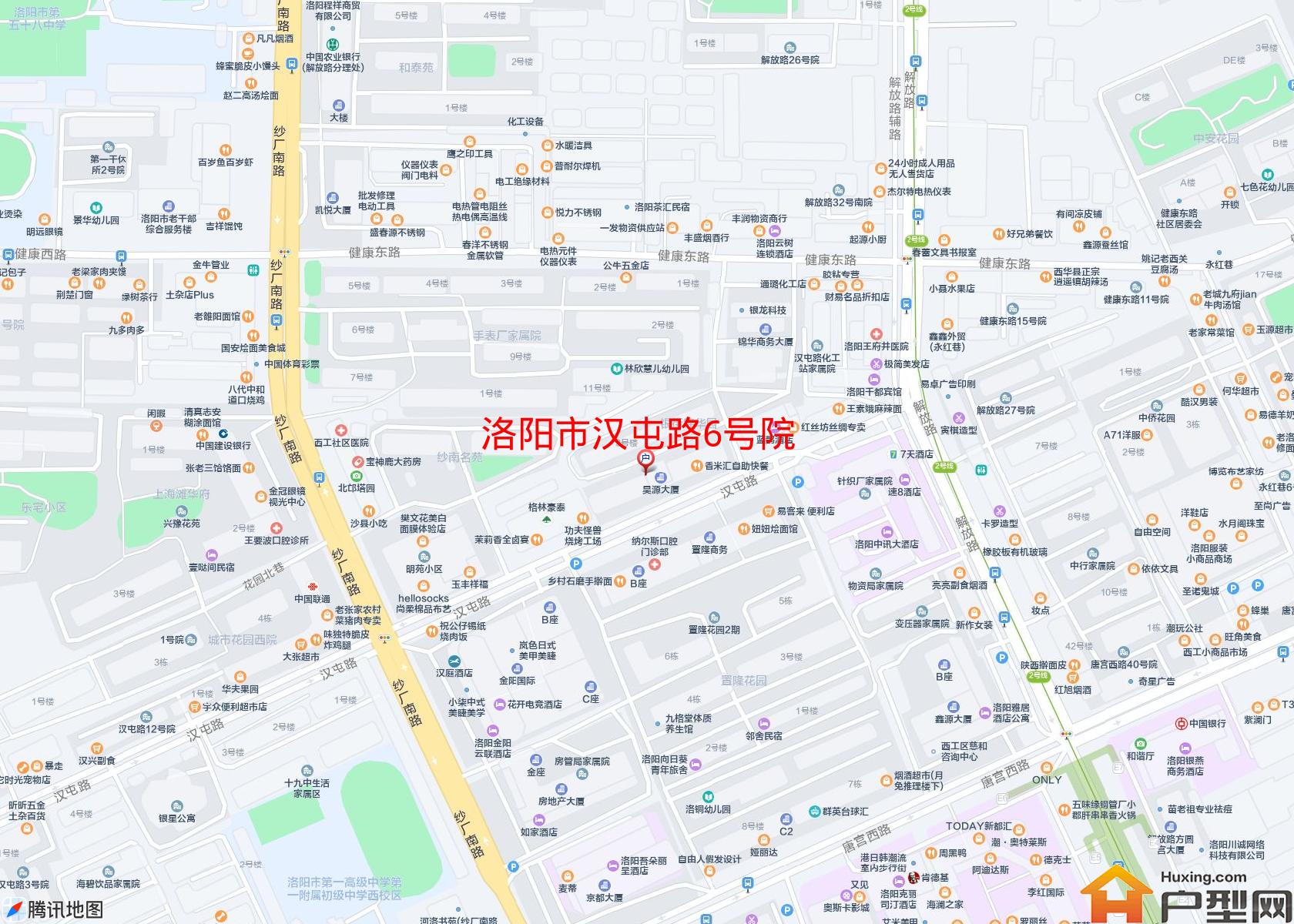 汉屯路6号院小区 - 户型网