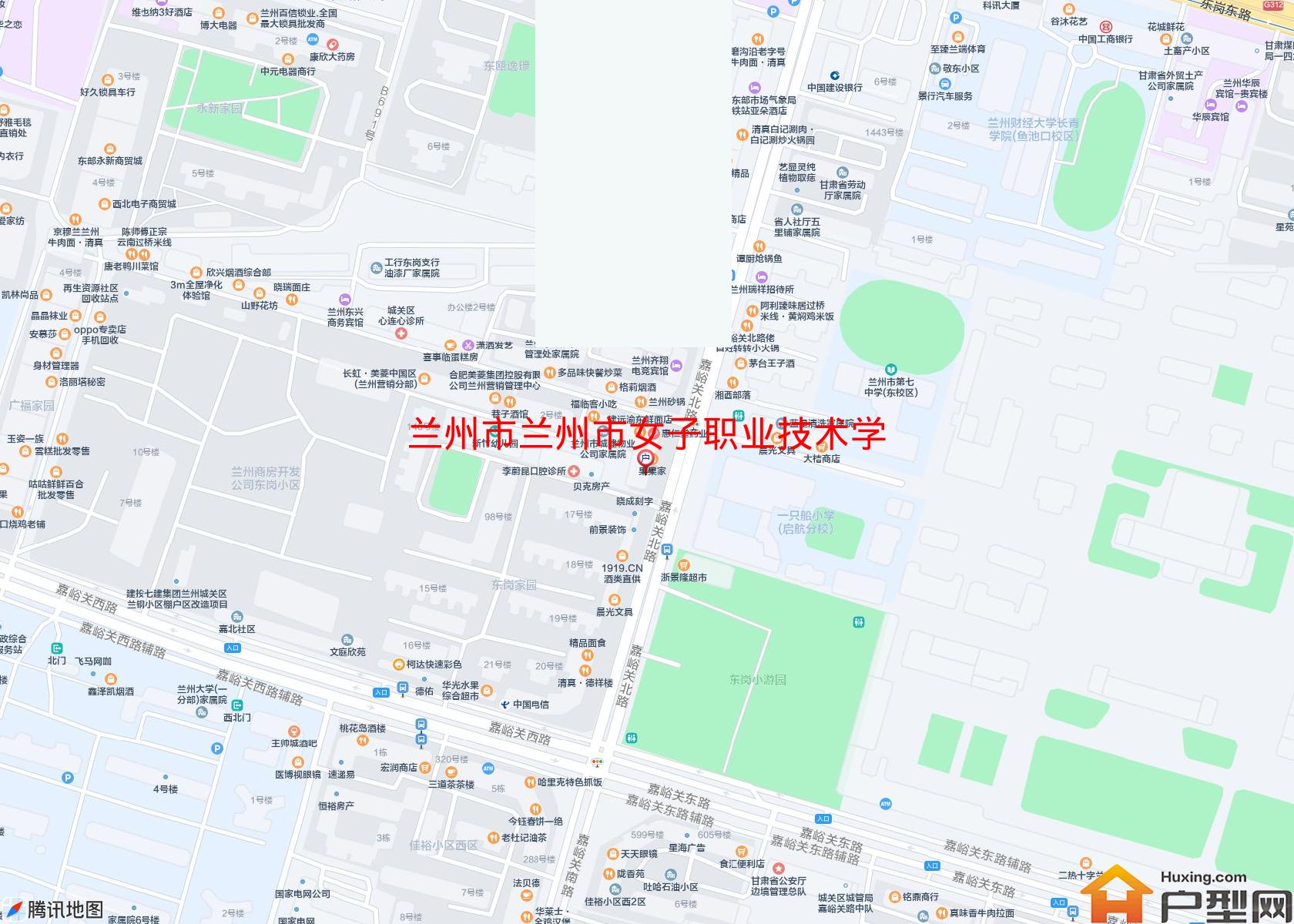 兰州市女子职业技术学校家属楼小区 - 户型网