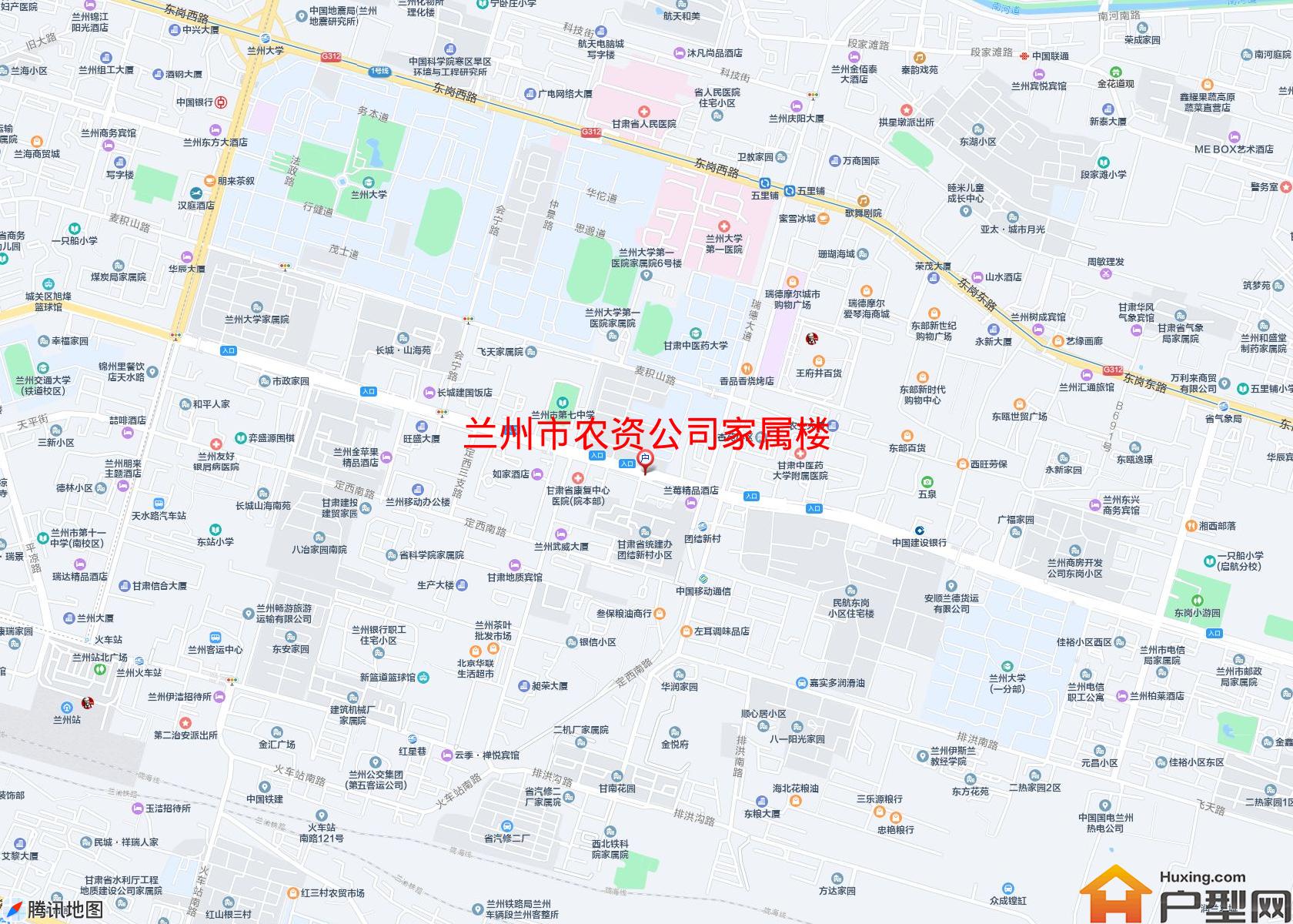 农资公司家属楼小区 - 户型网