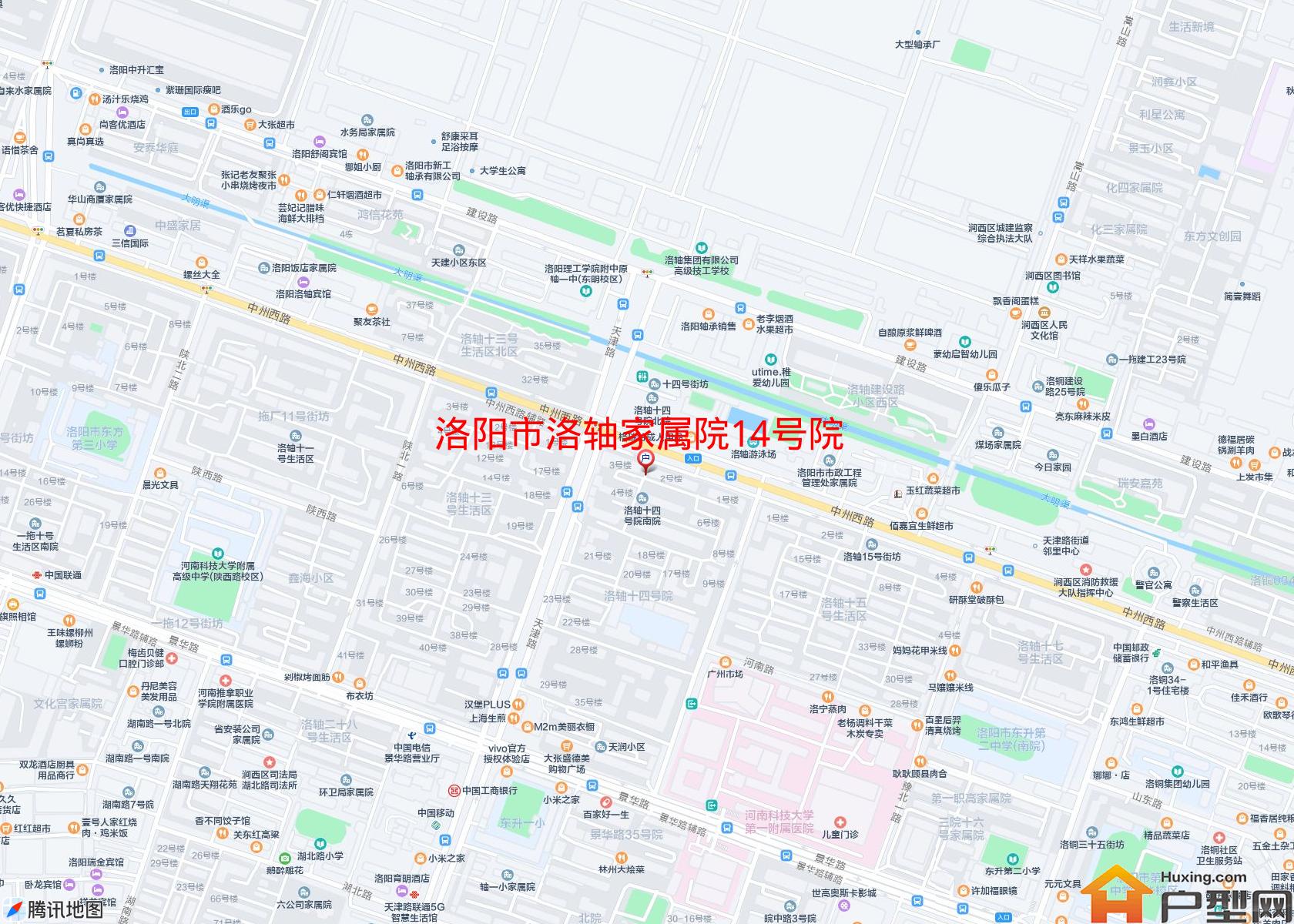洛轴家属院14号院小区 - 户型网