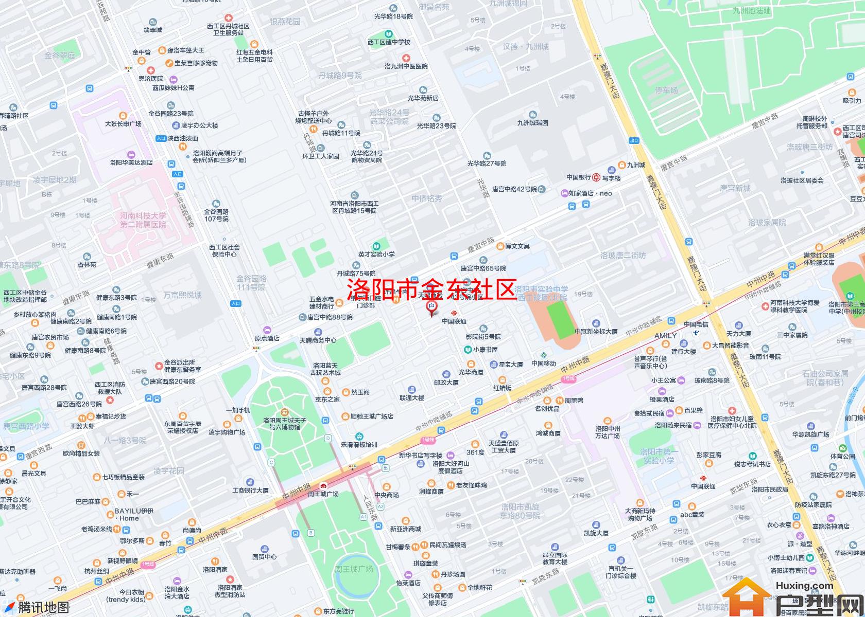 金东社区小区 - 户型网