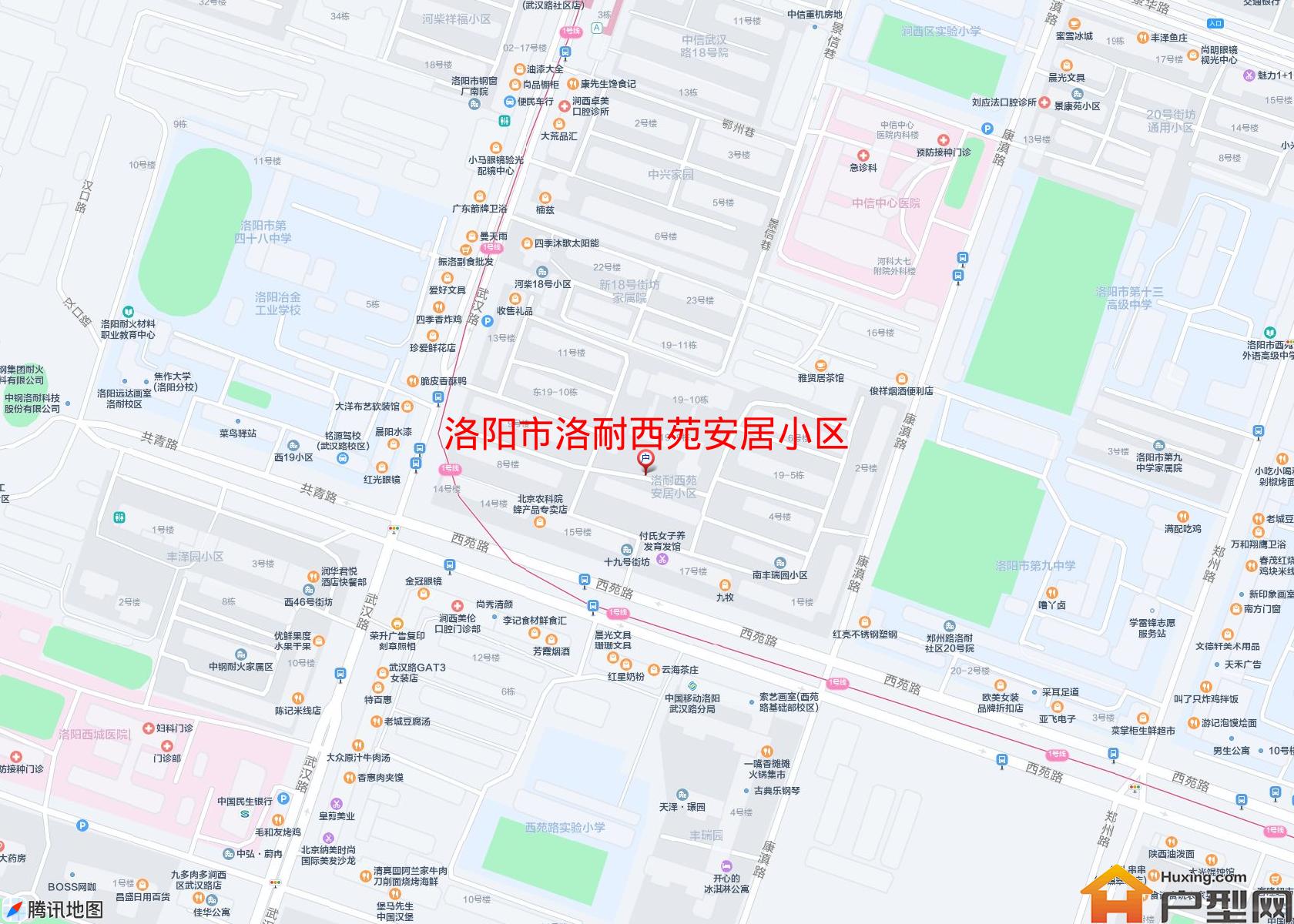 洛耐西苑安居小区小区 - 户型网