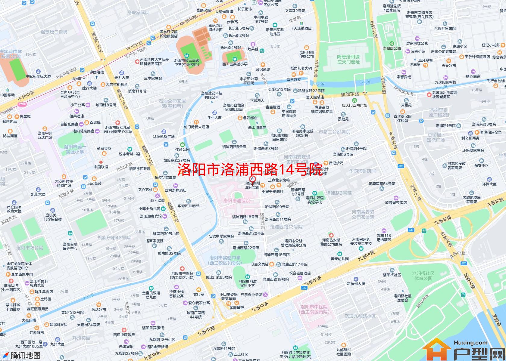 洛浦西路14号院小区 - 户型网