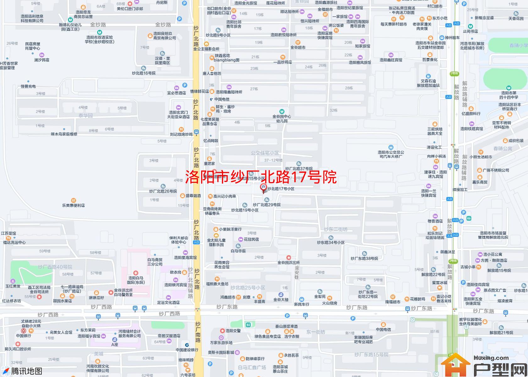 纱厂北路17号院小区 - 户型网