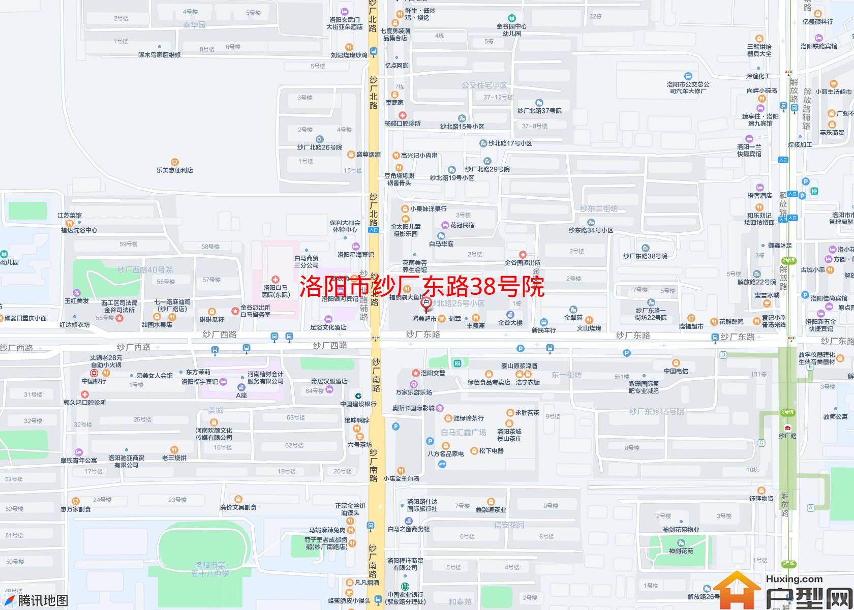 纱厂东路38号院小区 - 户型网