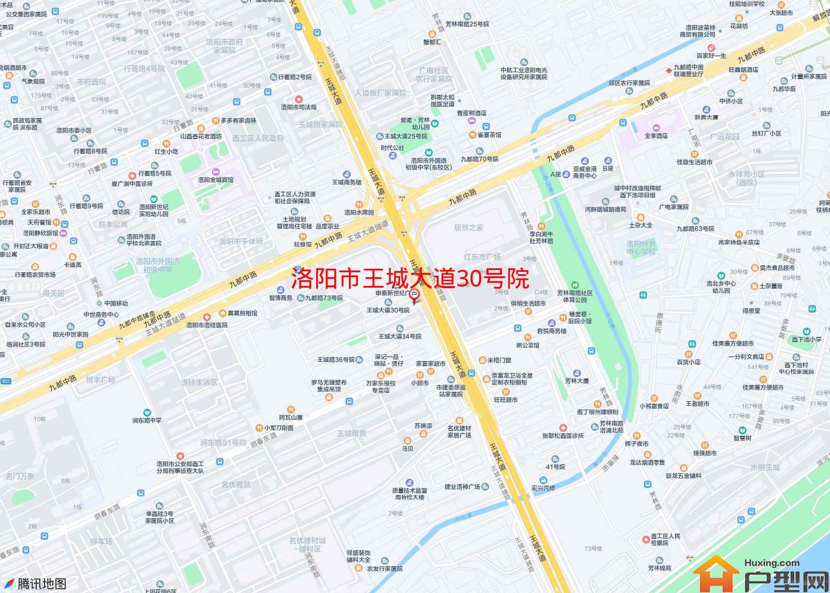 王城大道30号院小区 - 户型网