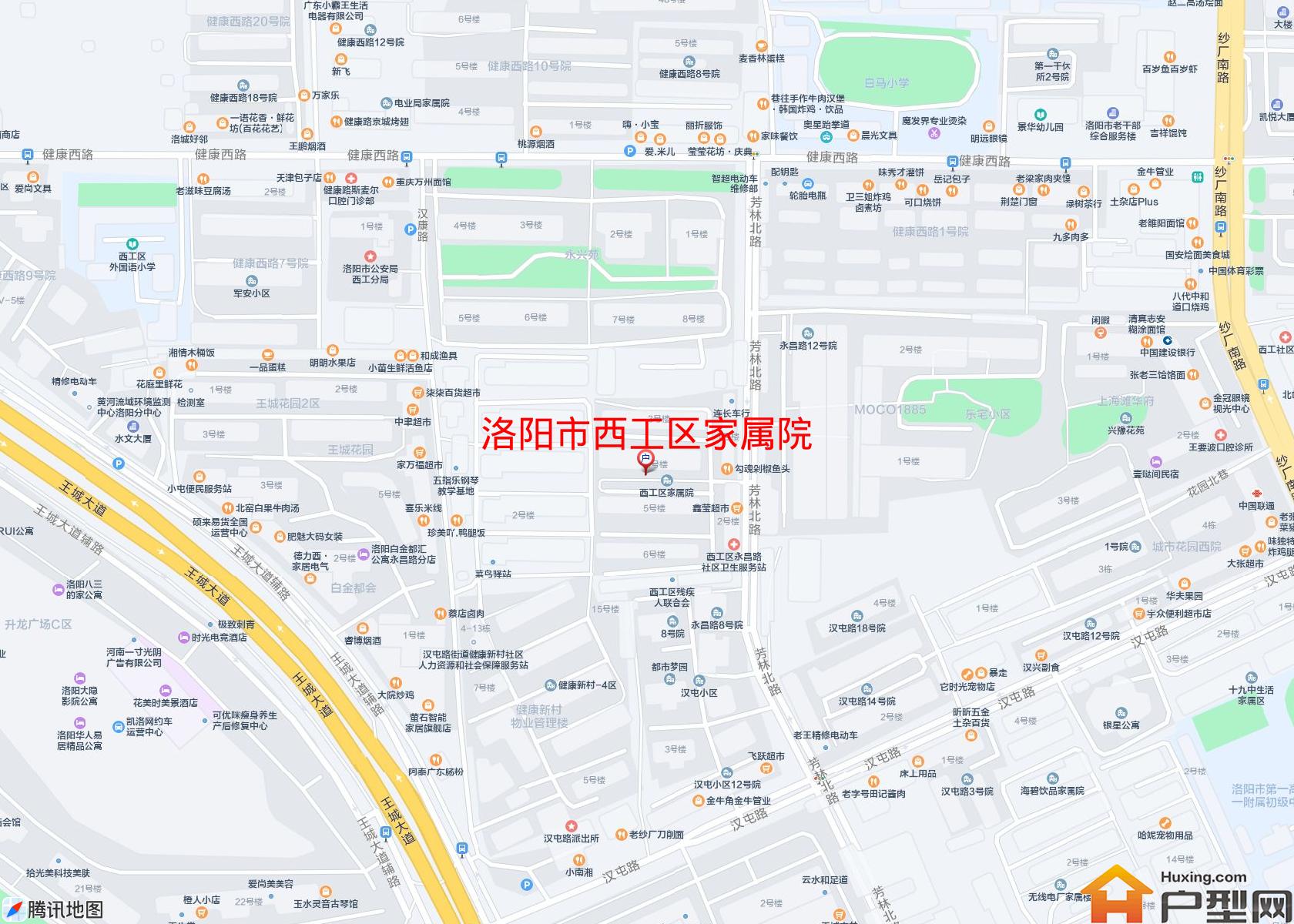西工区家属院小区 - 户型网