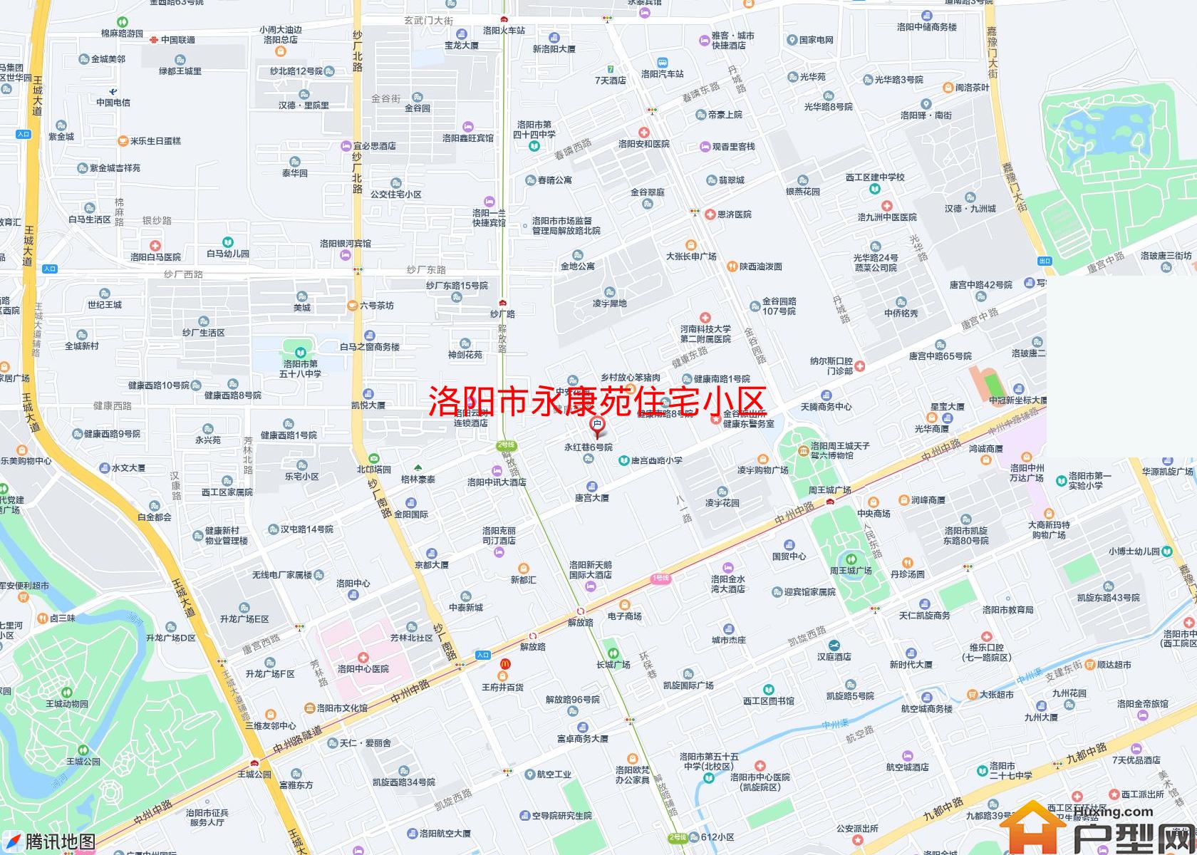 永康苑住宅小区小区 - 户型网