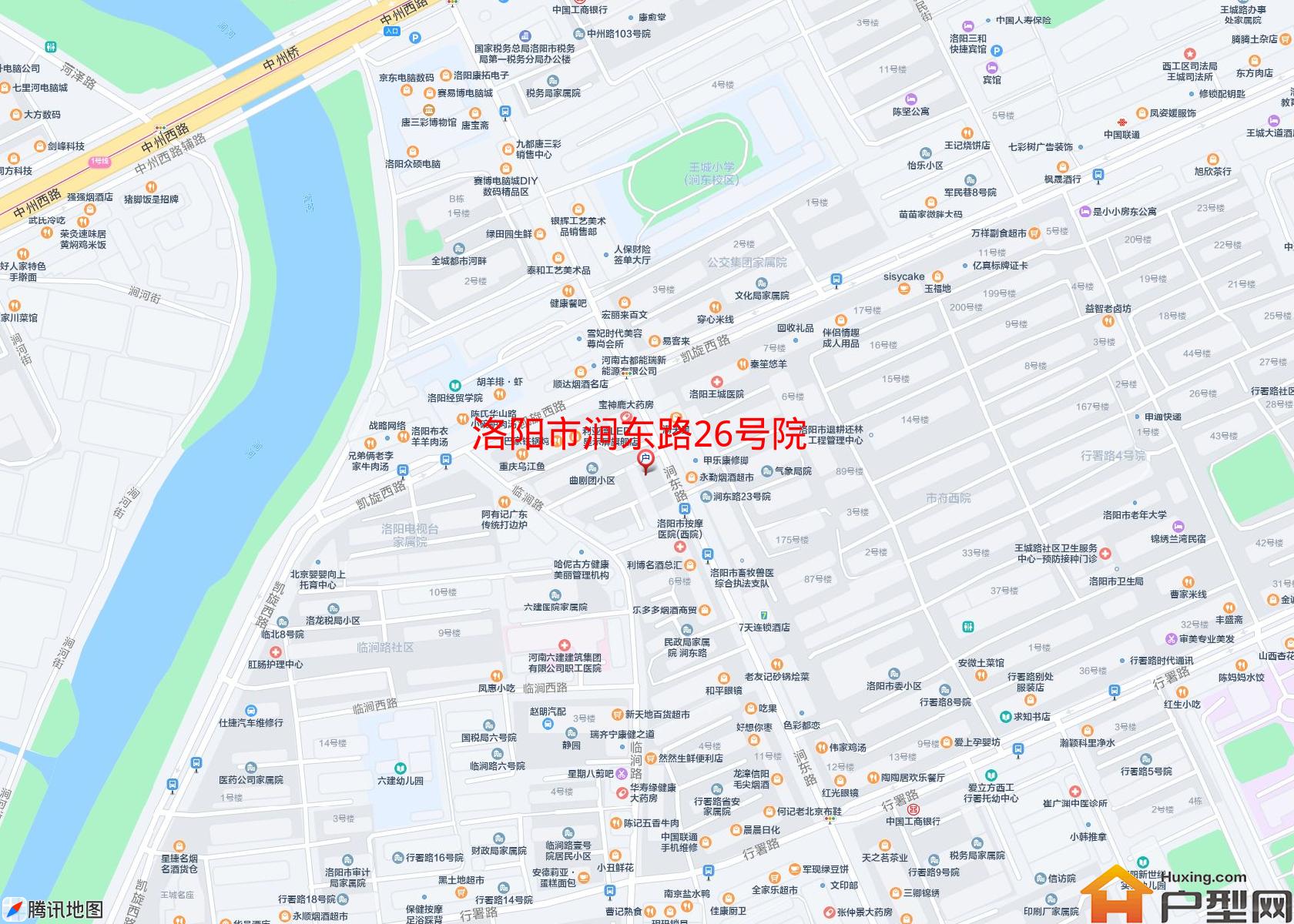 涧东路26号院小区 - 户型网