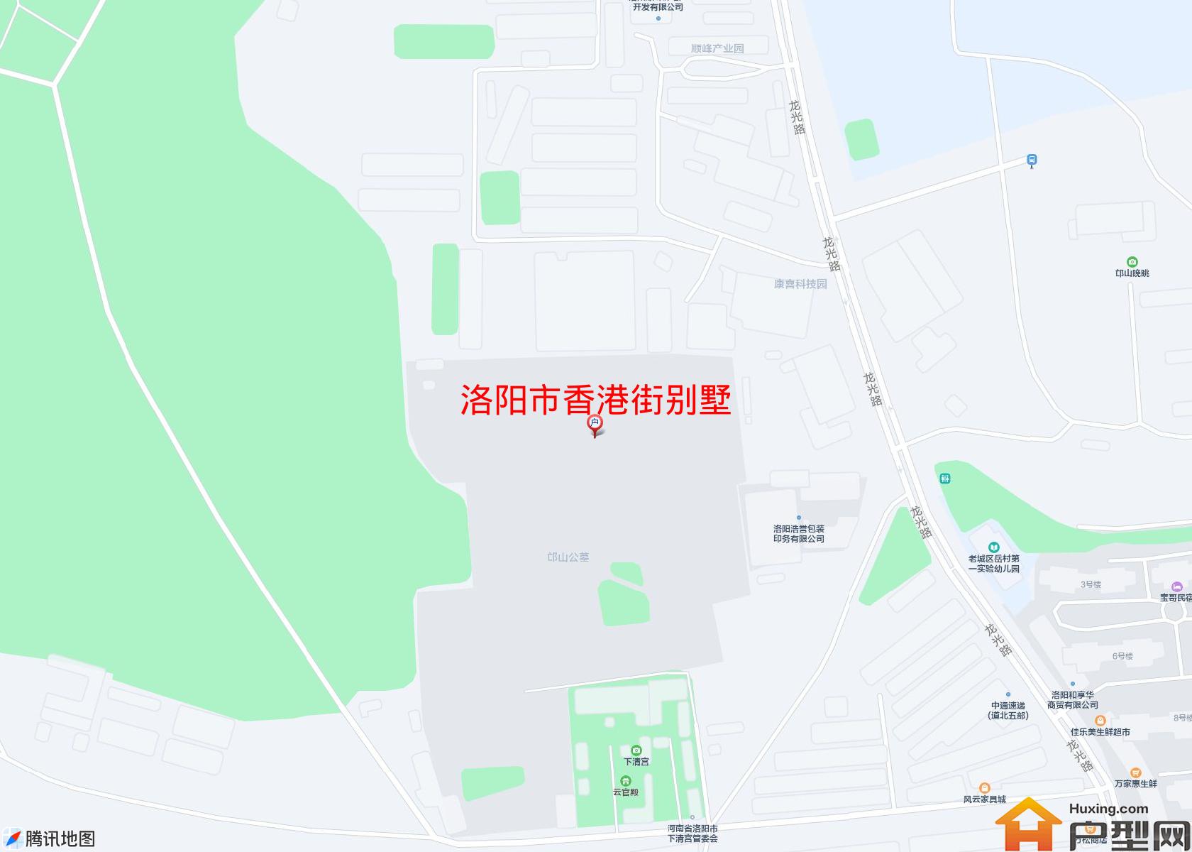 香港街别墅小区 - 户型网