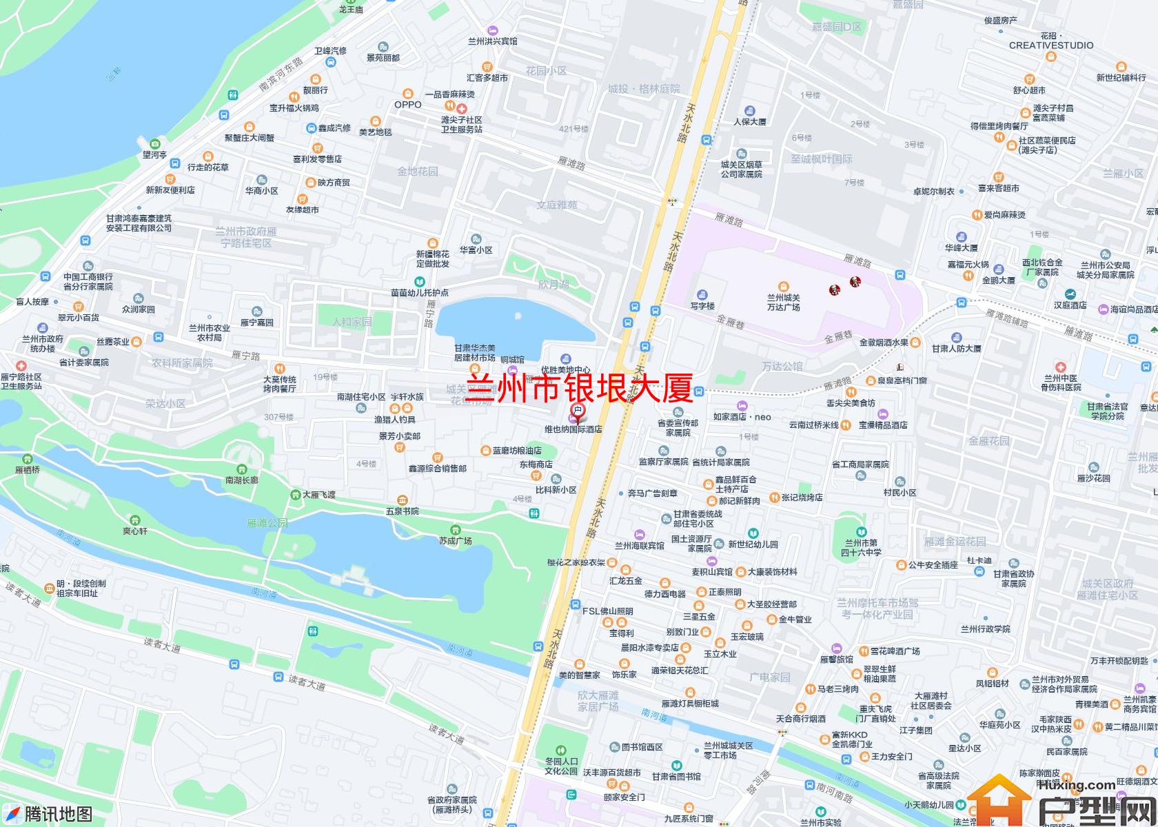 银垠大厦小区 - 户型网