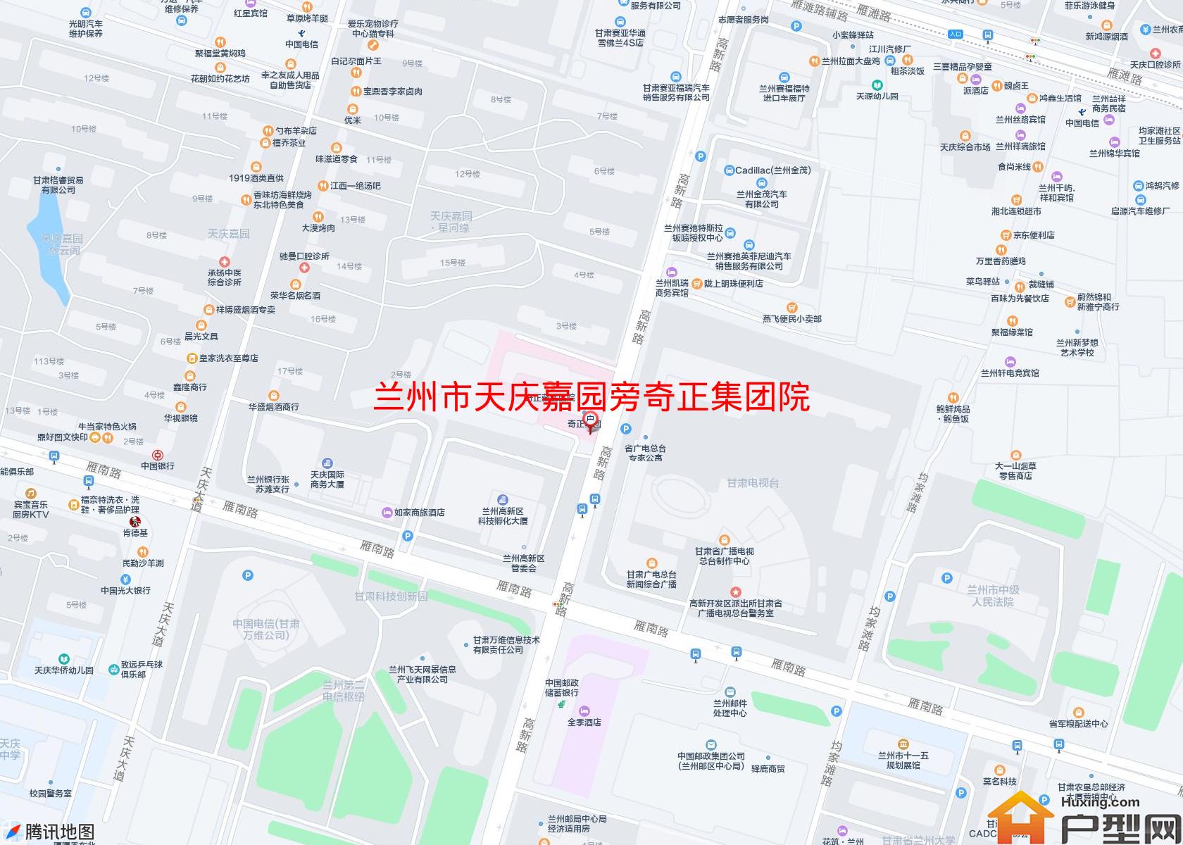 天庆嘉园旁奇正集团院内小户型小区 - 户型网