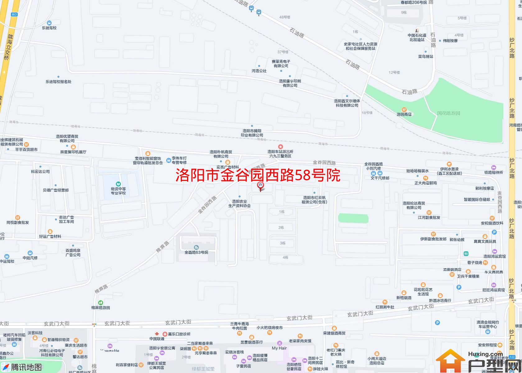 金谷园西路58号院小区 - 户型网