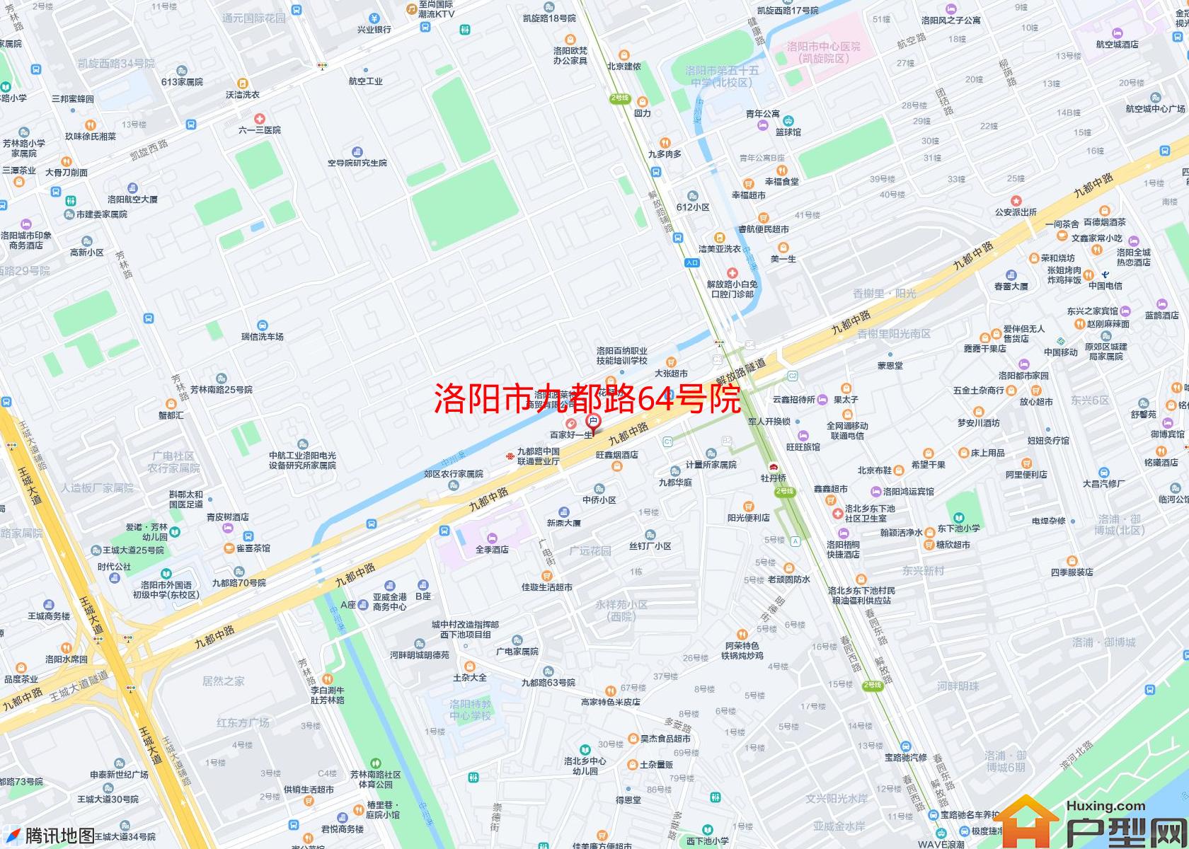 九都路64号院小区 - 户型网