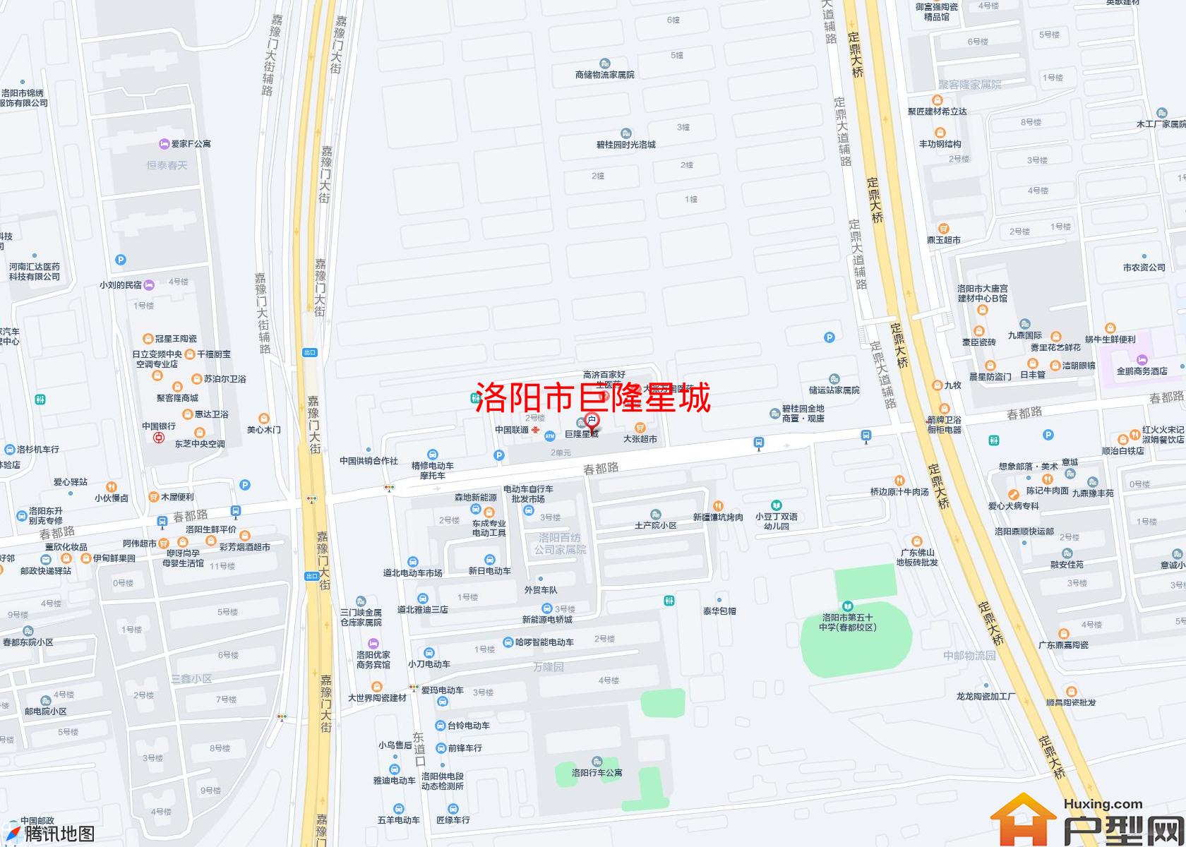巨隆星城小区 - 户型网