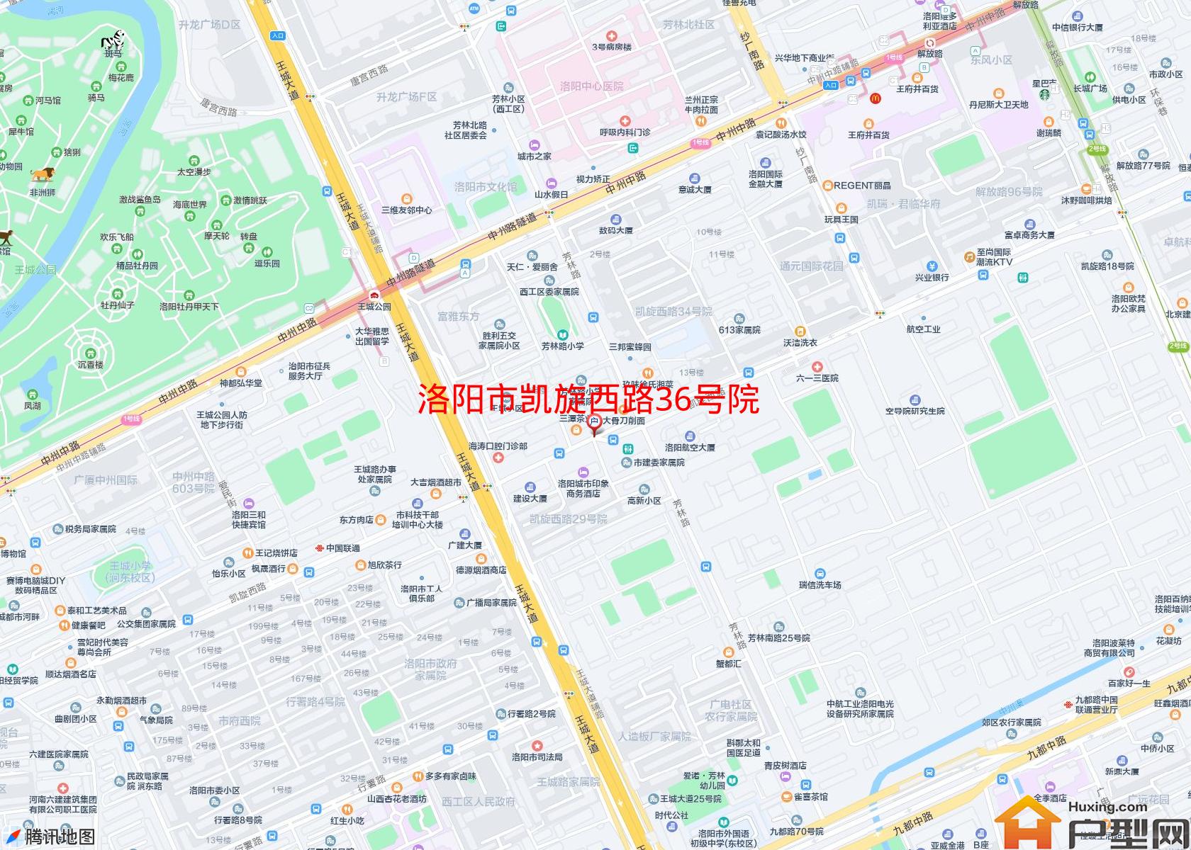 凯旋西路36号院小区 - 户型网