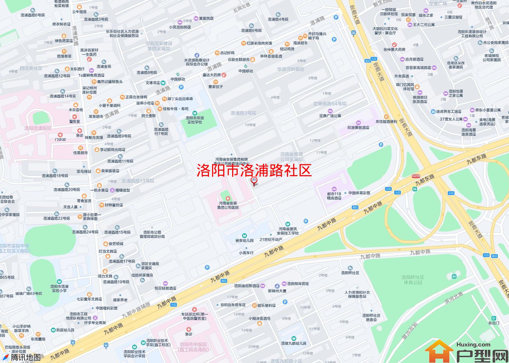 洛浦路社区小区 - 户型网