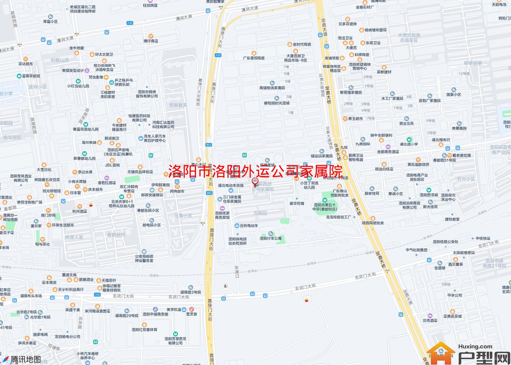 洛阳外运公司家属院小区 - 户型网