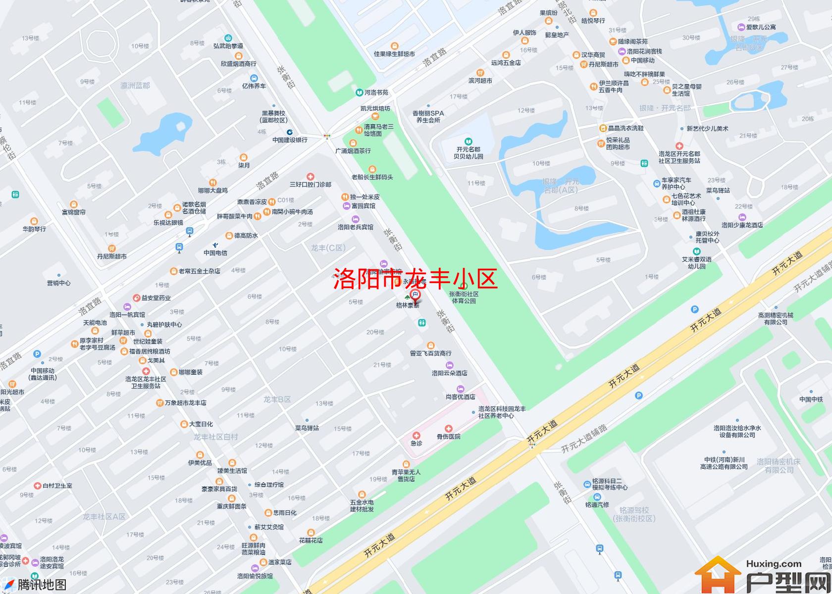 龙丰小区小区 - 户型网