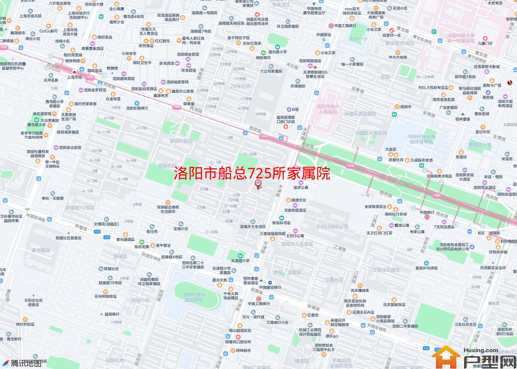船总725所家属院小区 - 户型网