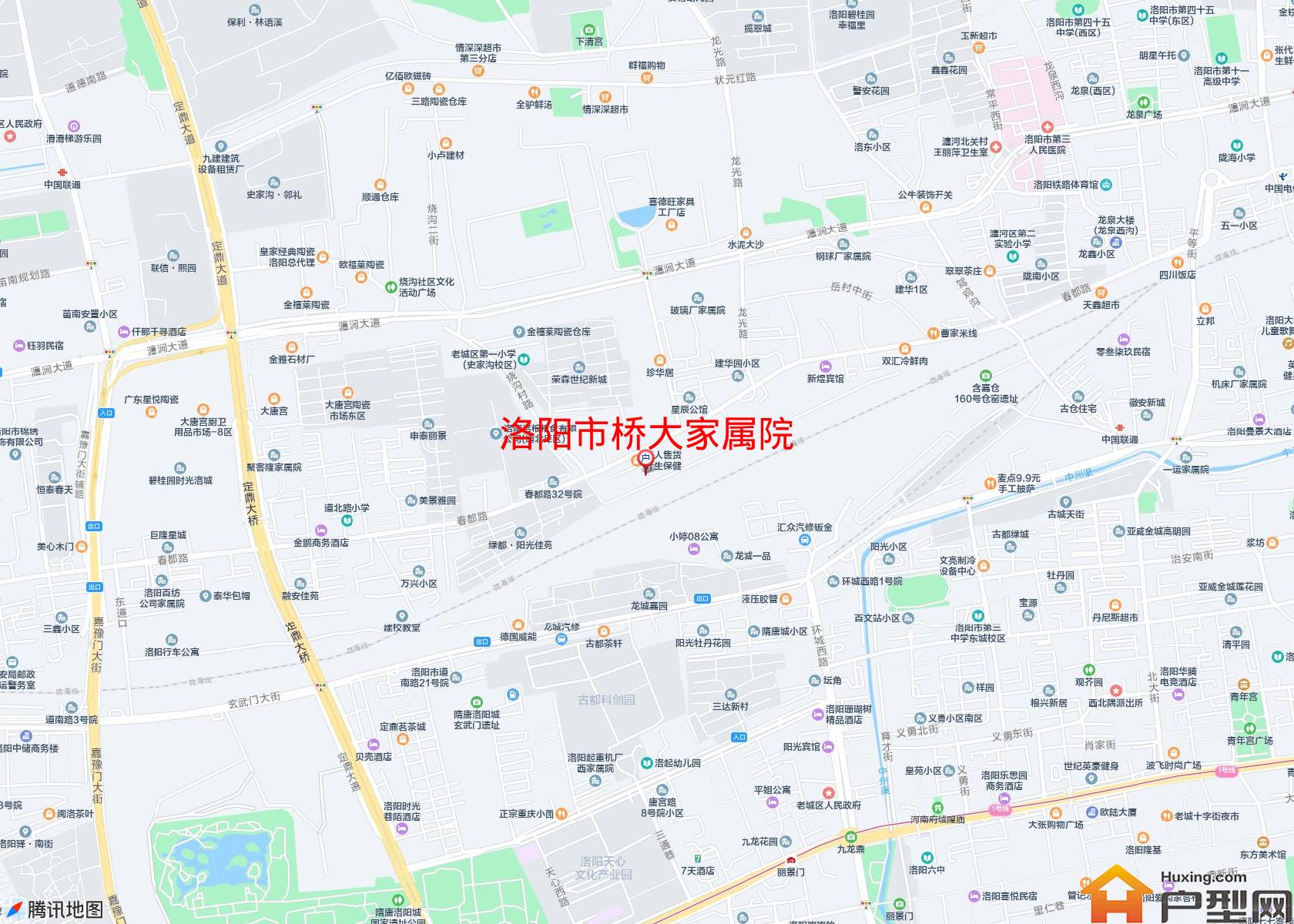 桥大家属院小区 - 户型网