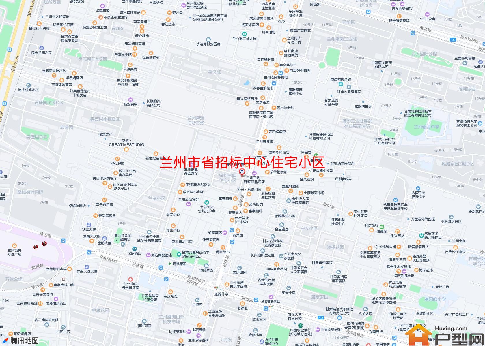省招标中心住宅小区小区 - 户型网
