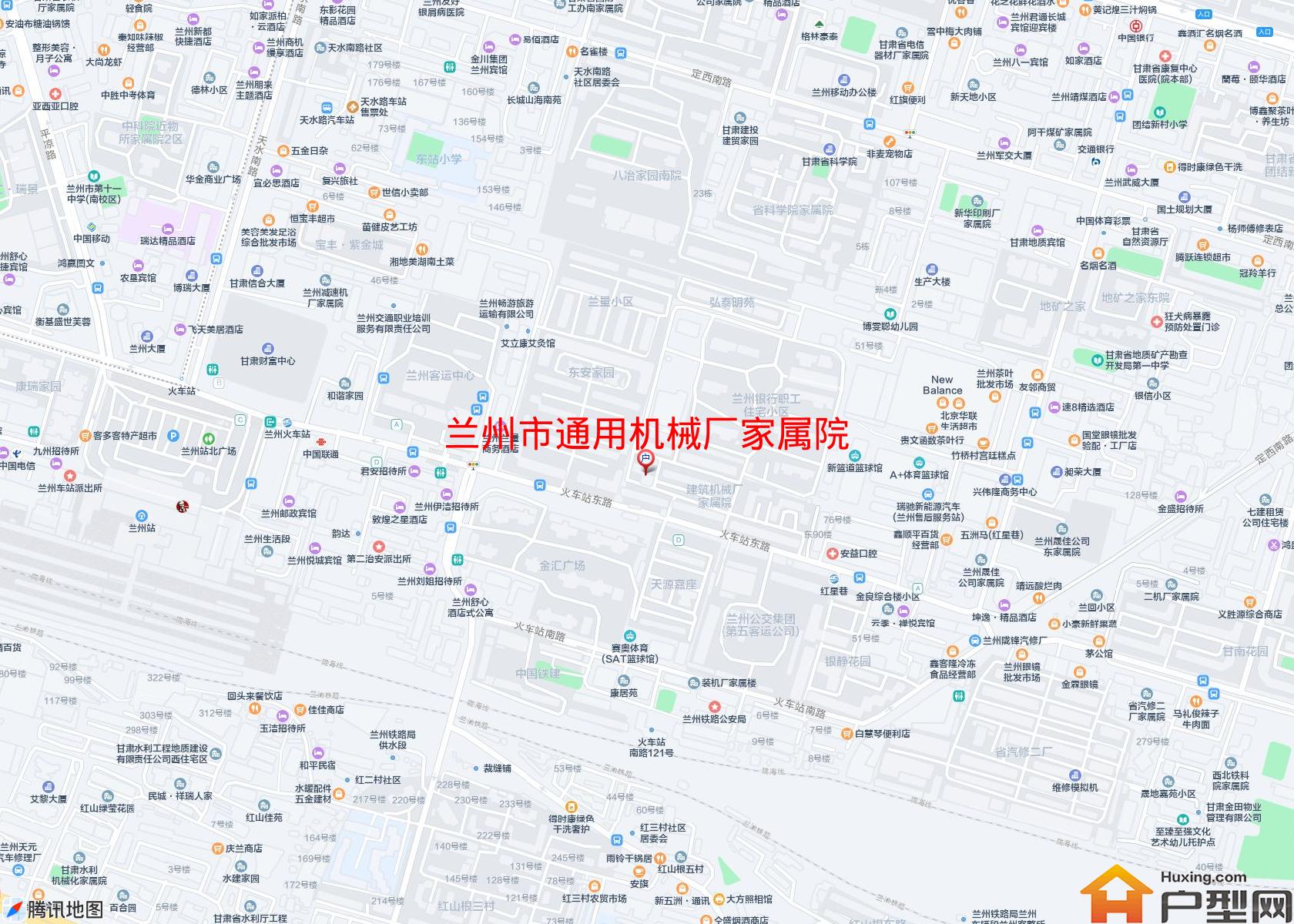 通用机械厂家属院小区 - 户型网