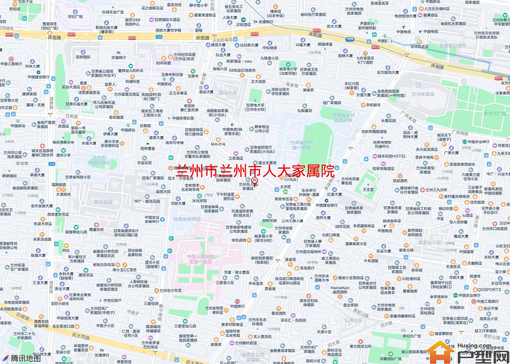兰州市人大家属院小区 - 户型网