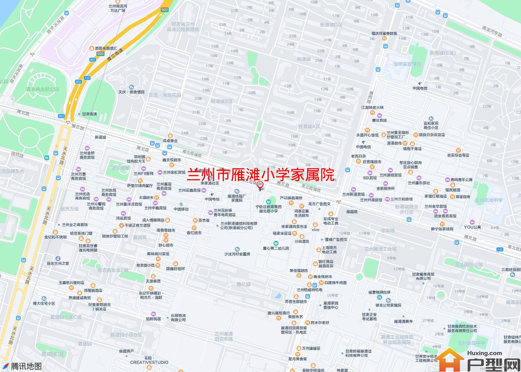 雁滩小学家属院小区 - 户型网