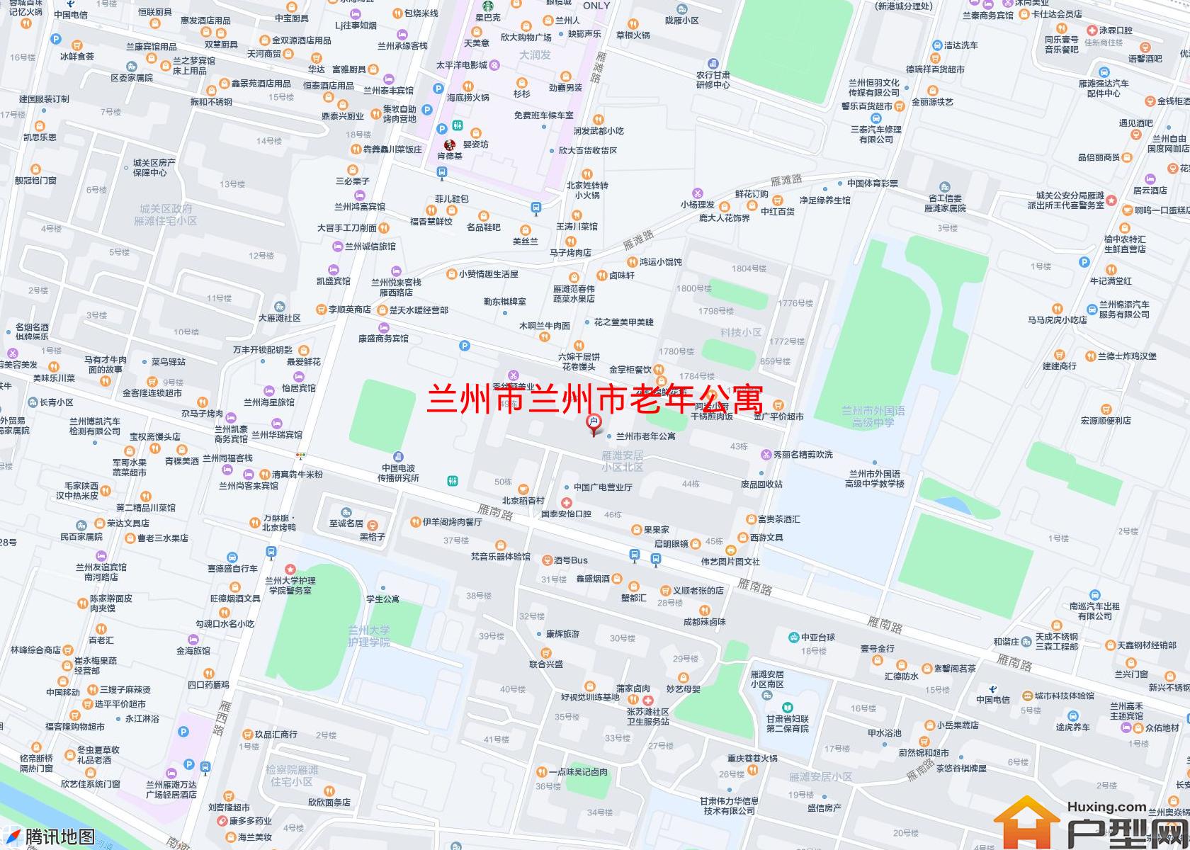 兰州市老年公寓小区 - 户型网