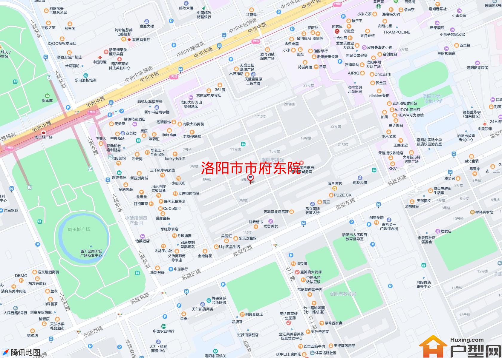 市府东院小区 - 户型网