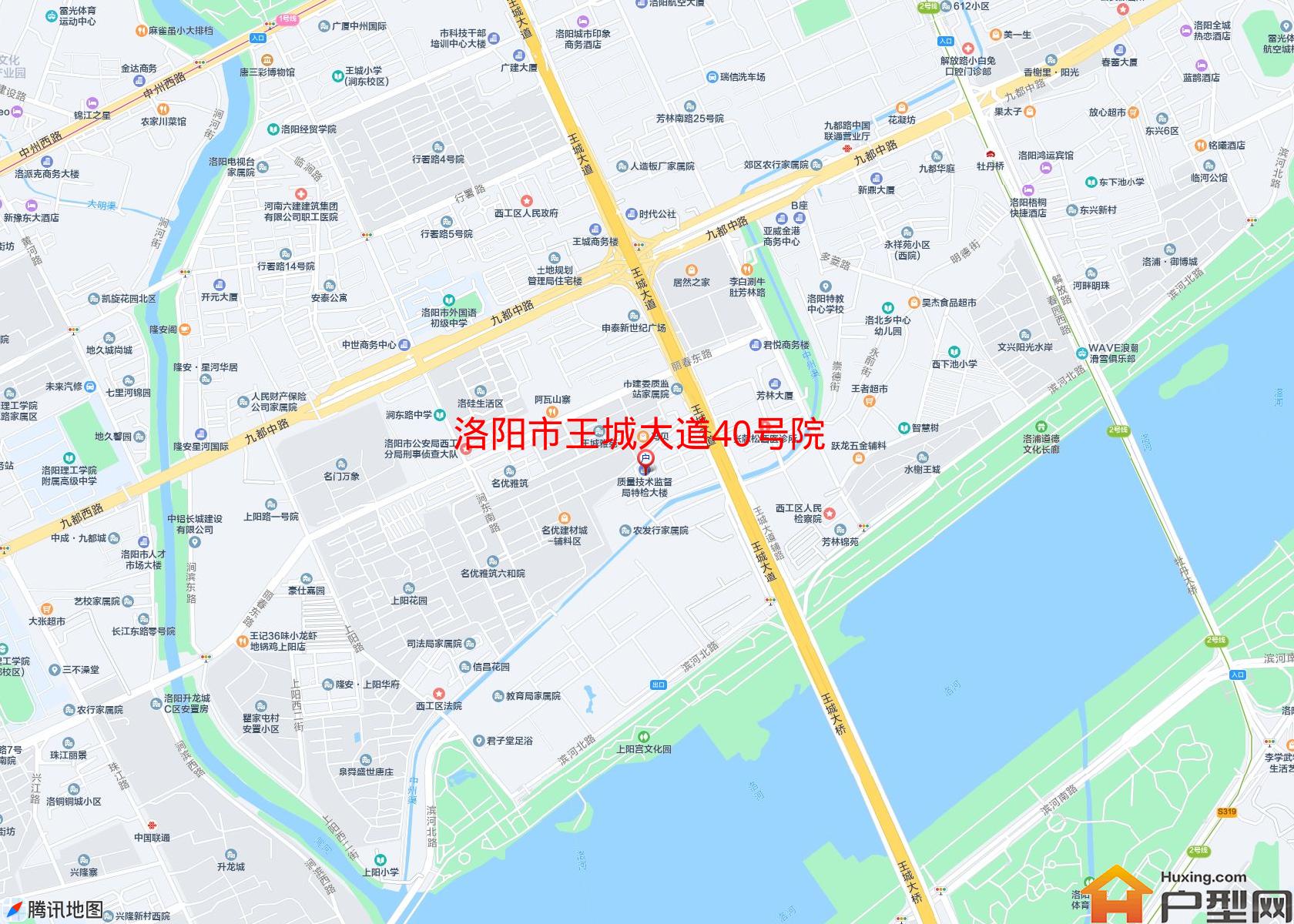 王城大道40号院小区 - 户型网