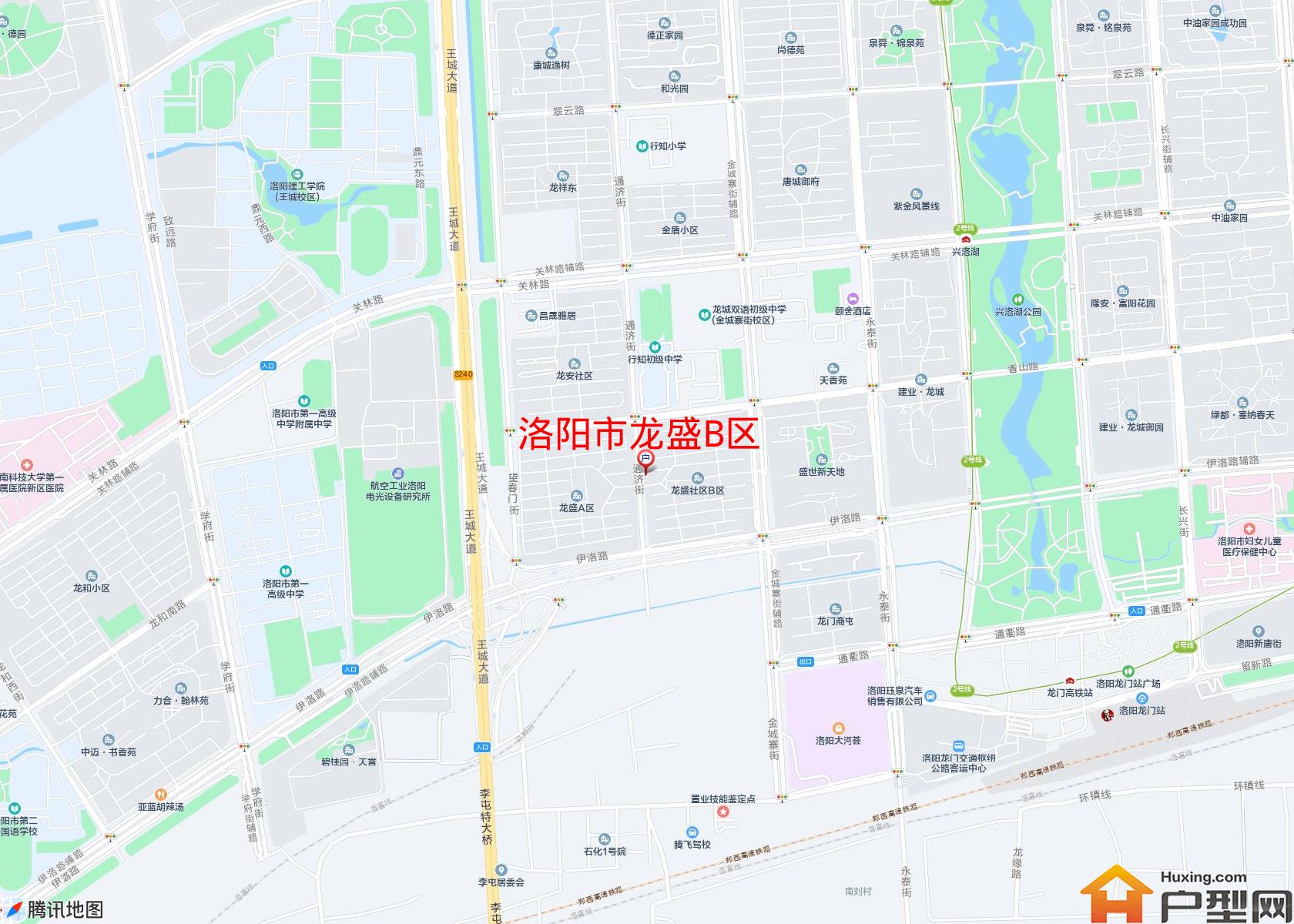 龙盛B区小区 - 户型网