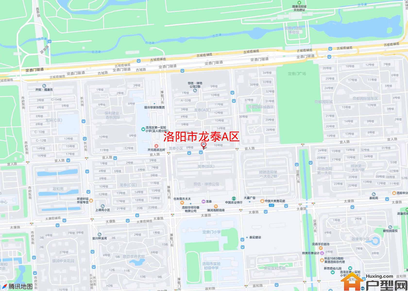 龙泰A区小区 - 户型网