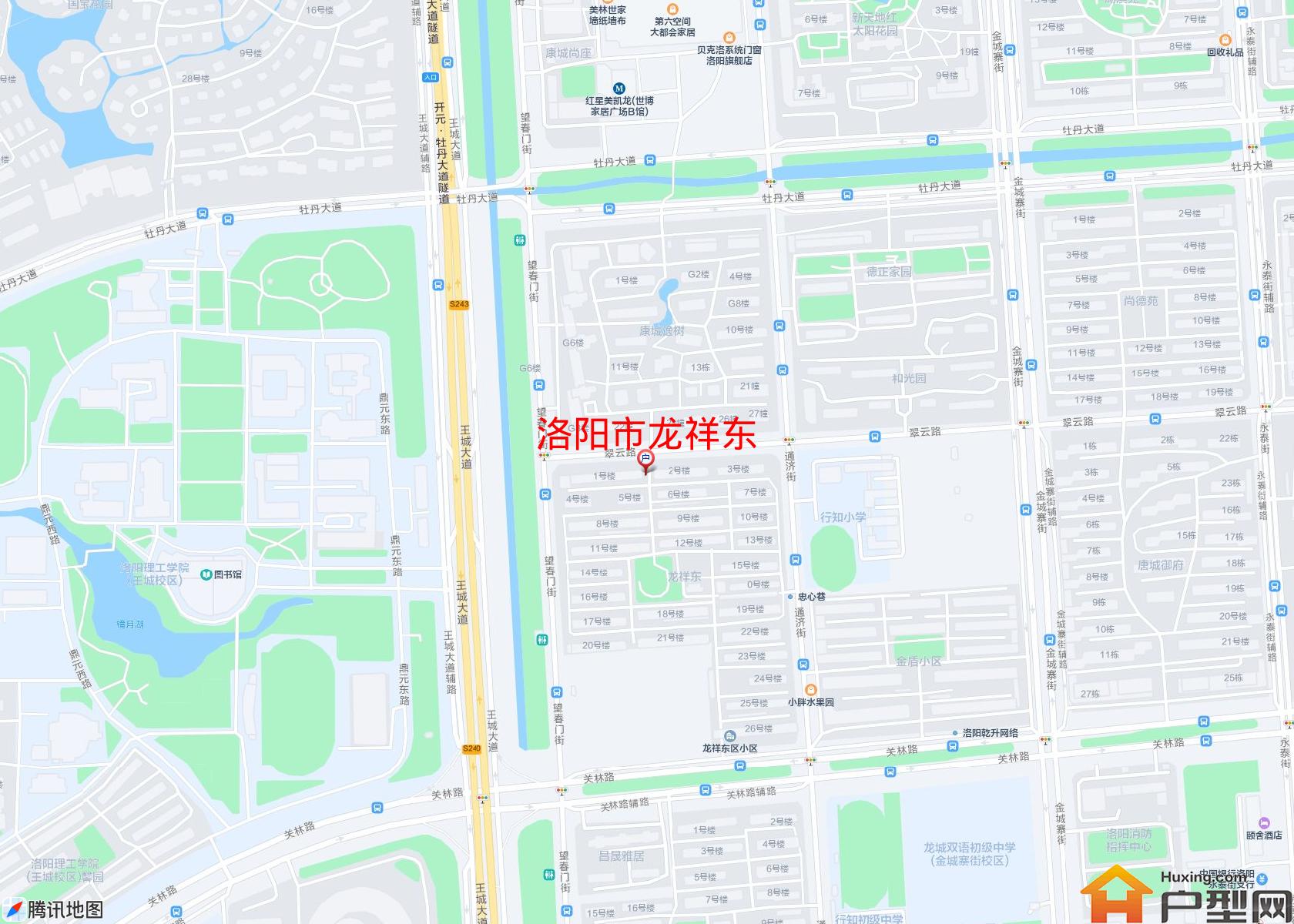 龙祥东小区 - 户型网