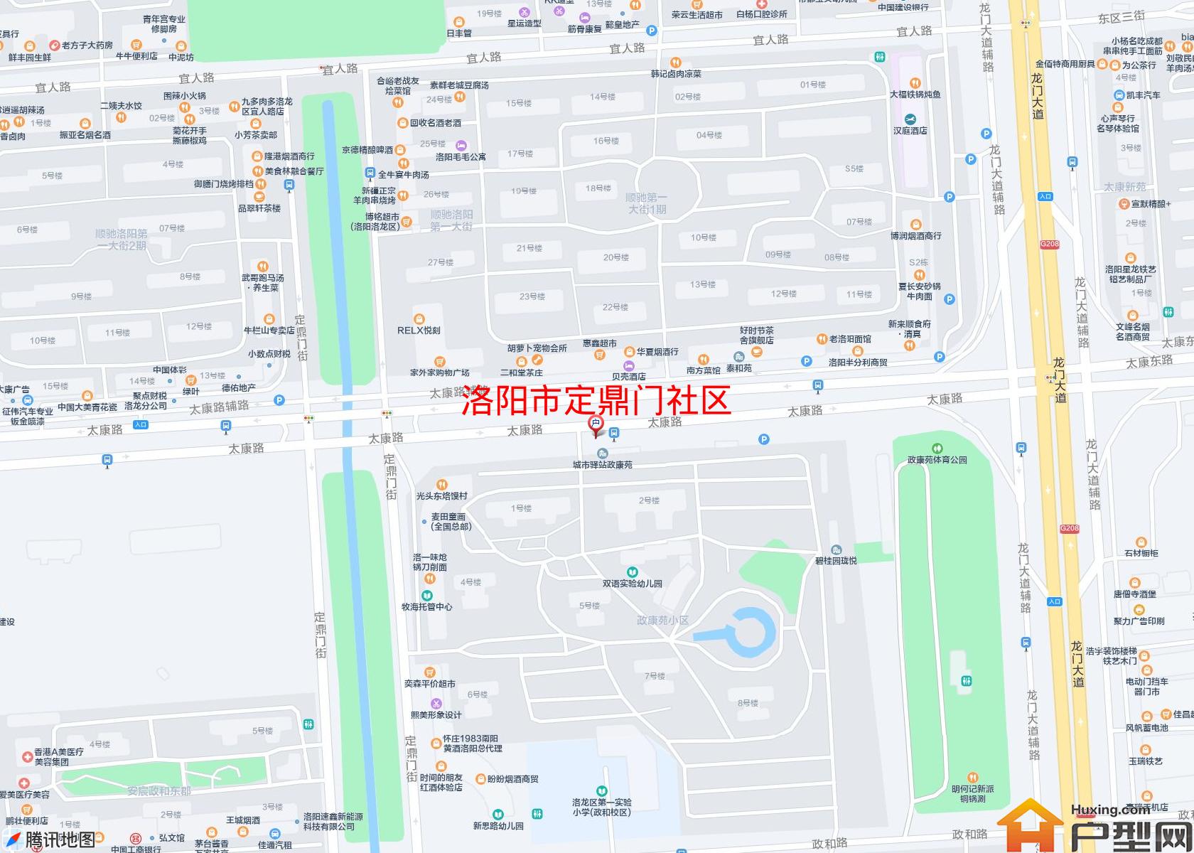 定鼎门社区小区 - 户型网