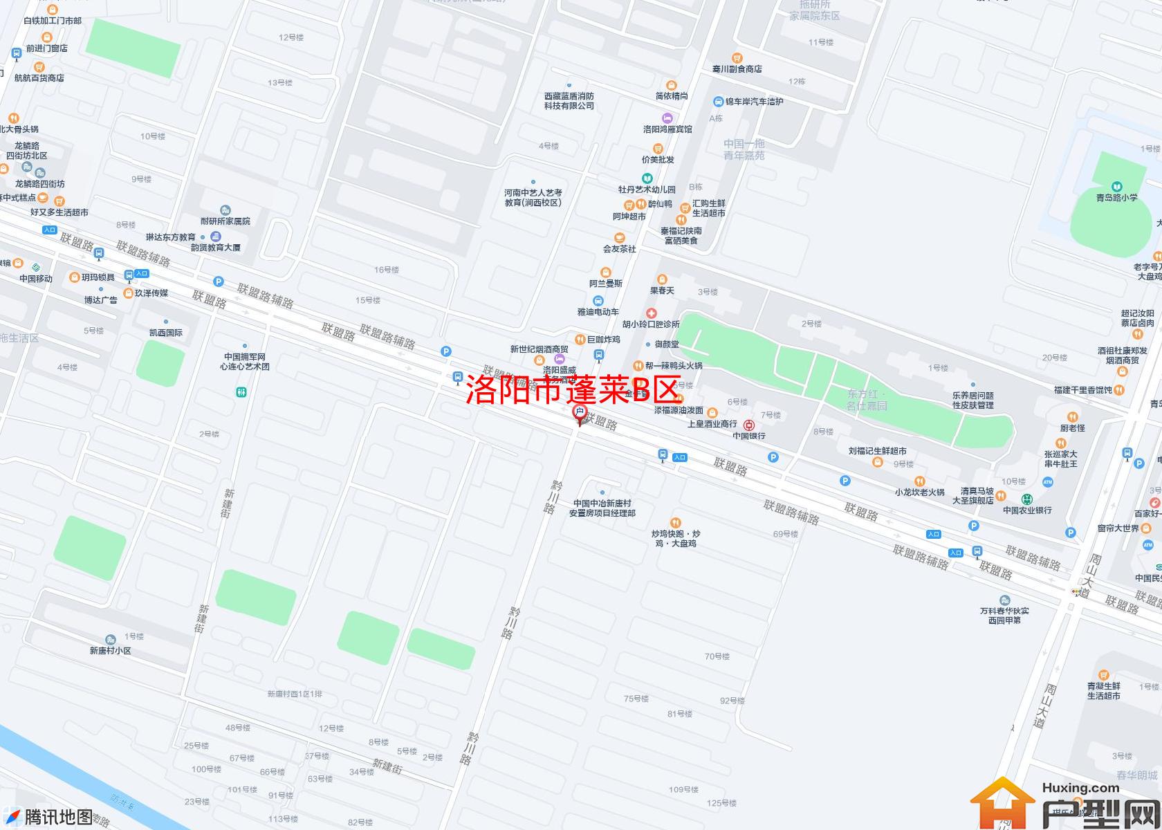 蓬莱B区小区 - 户型网