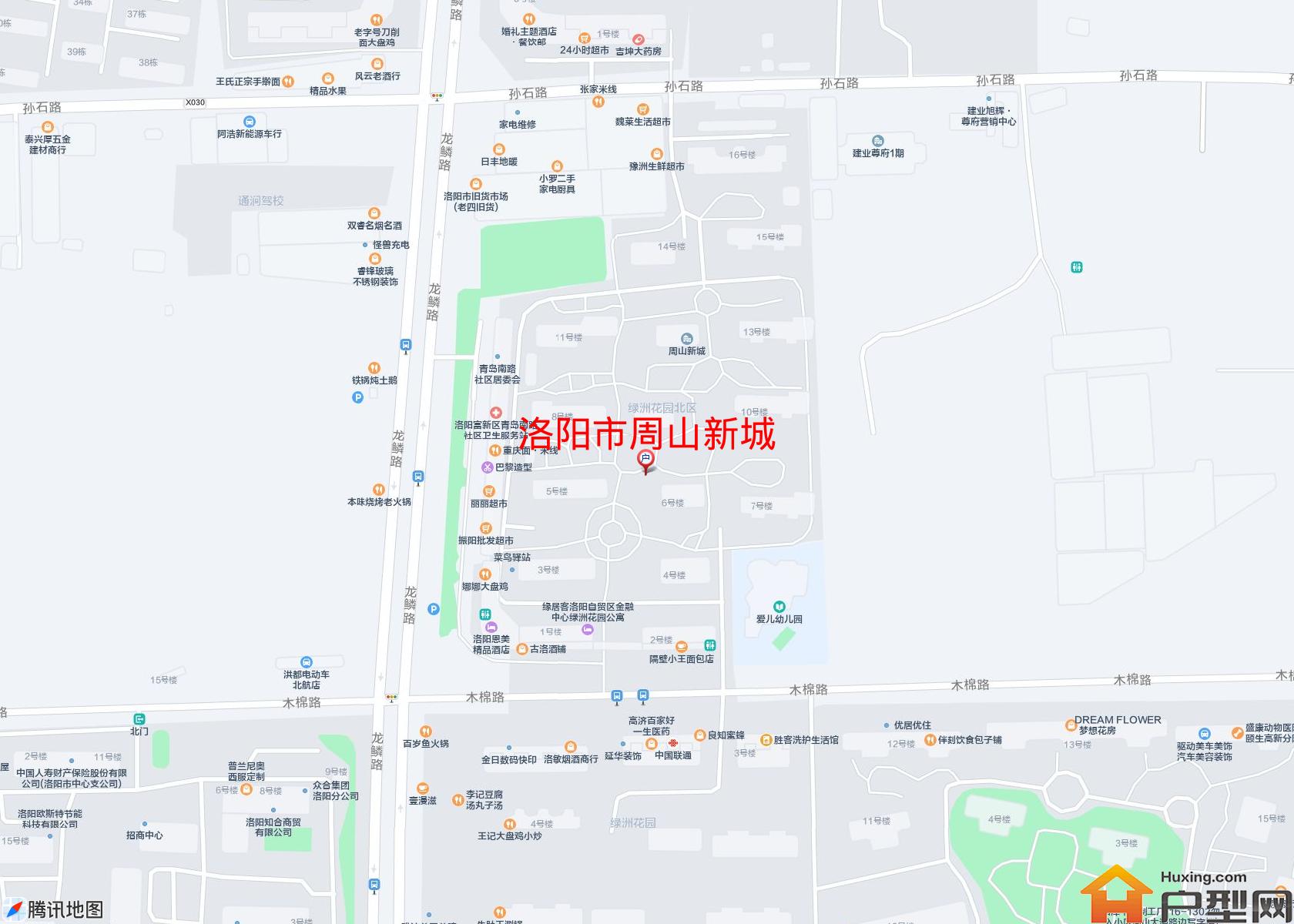 周山新城小区 - 户型网