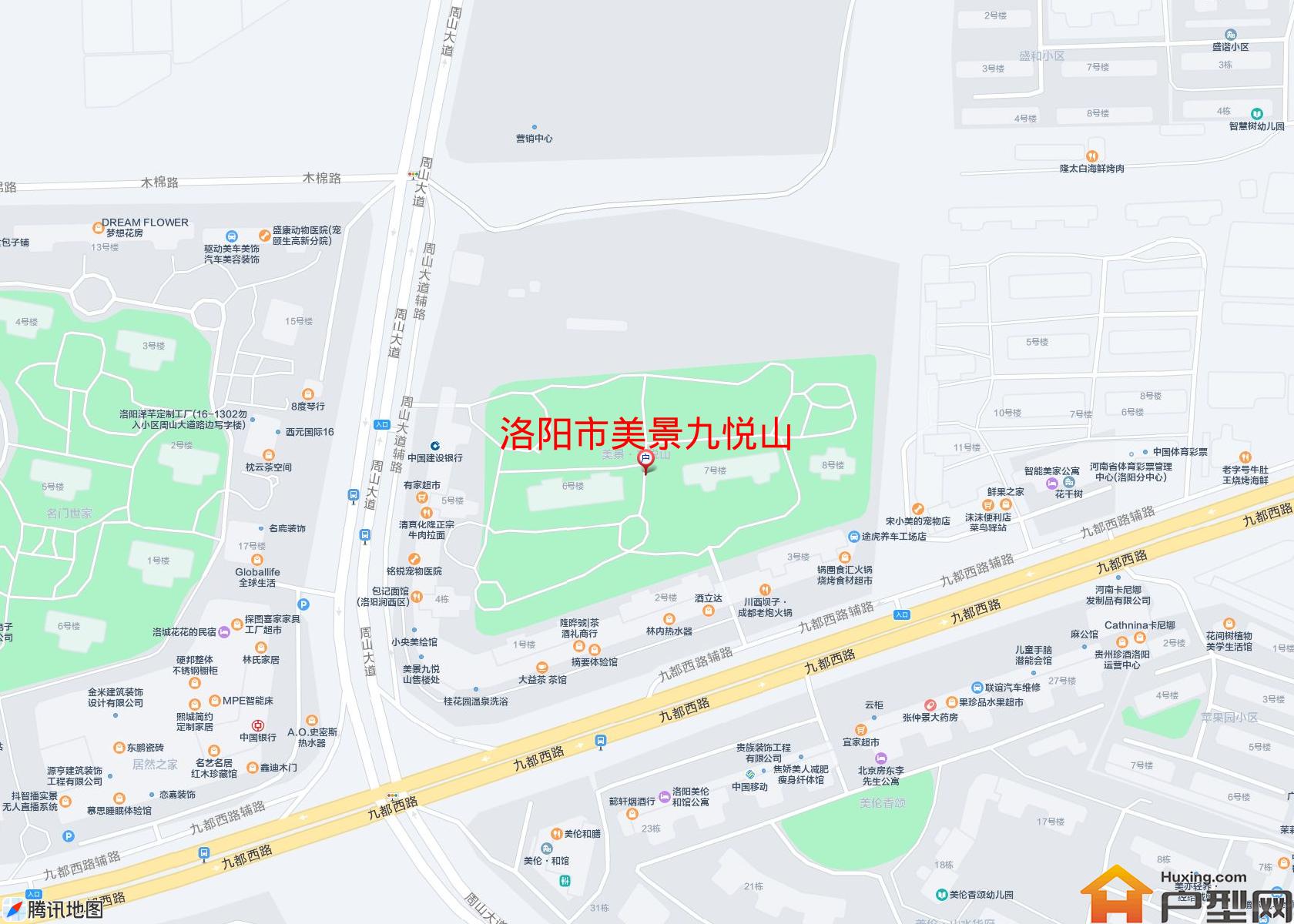 美景九悦山小区 - 户型网