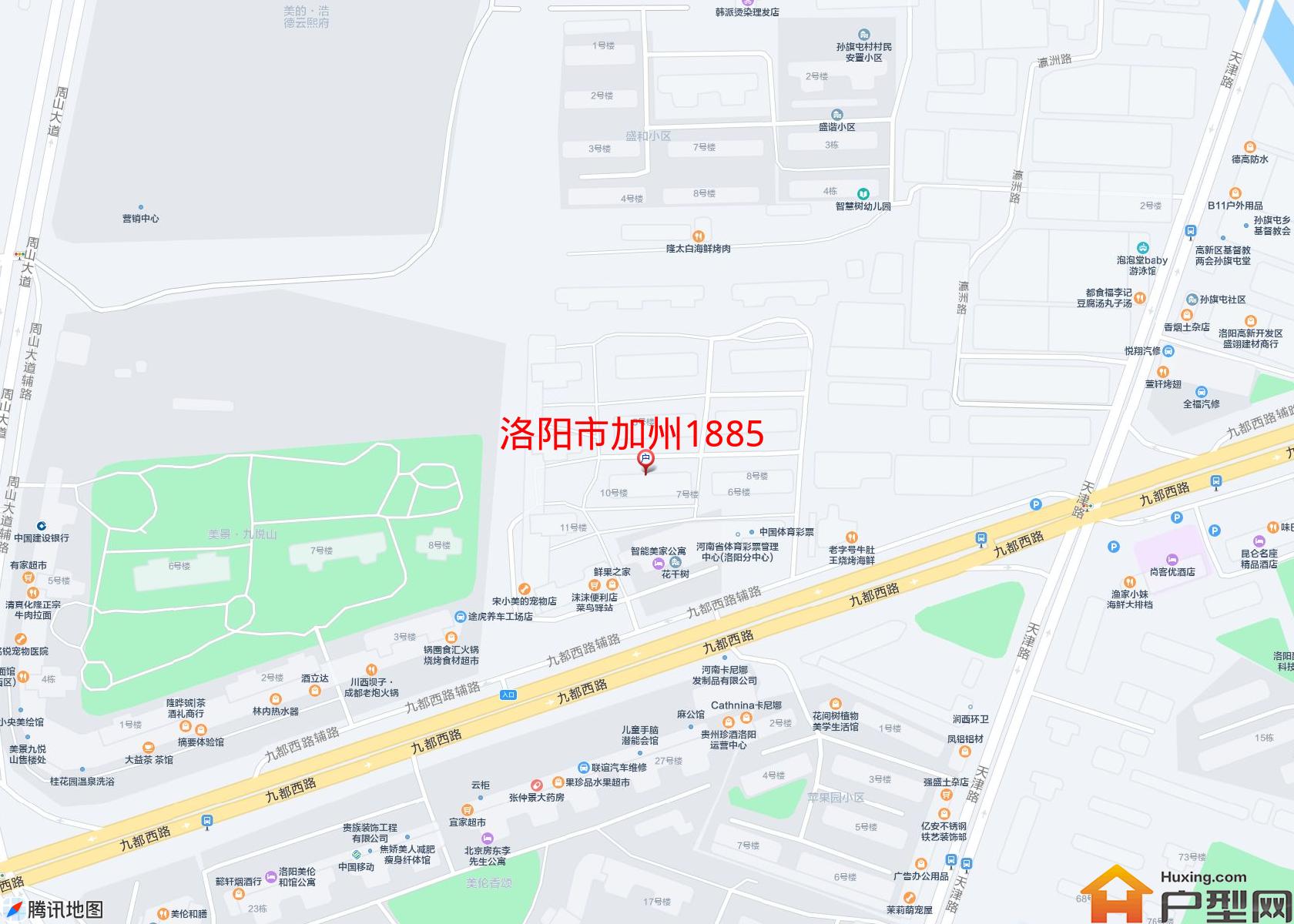 加州1885小区 - 户型网