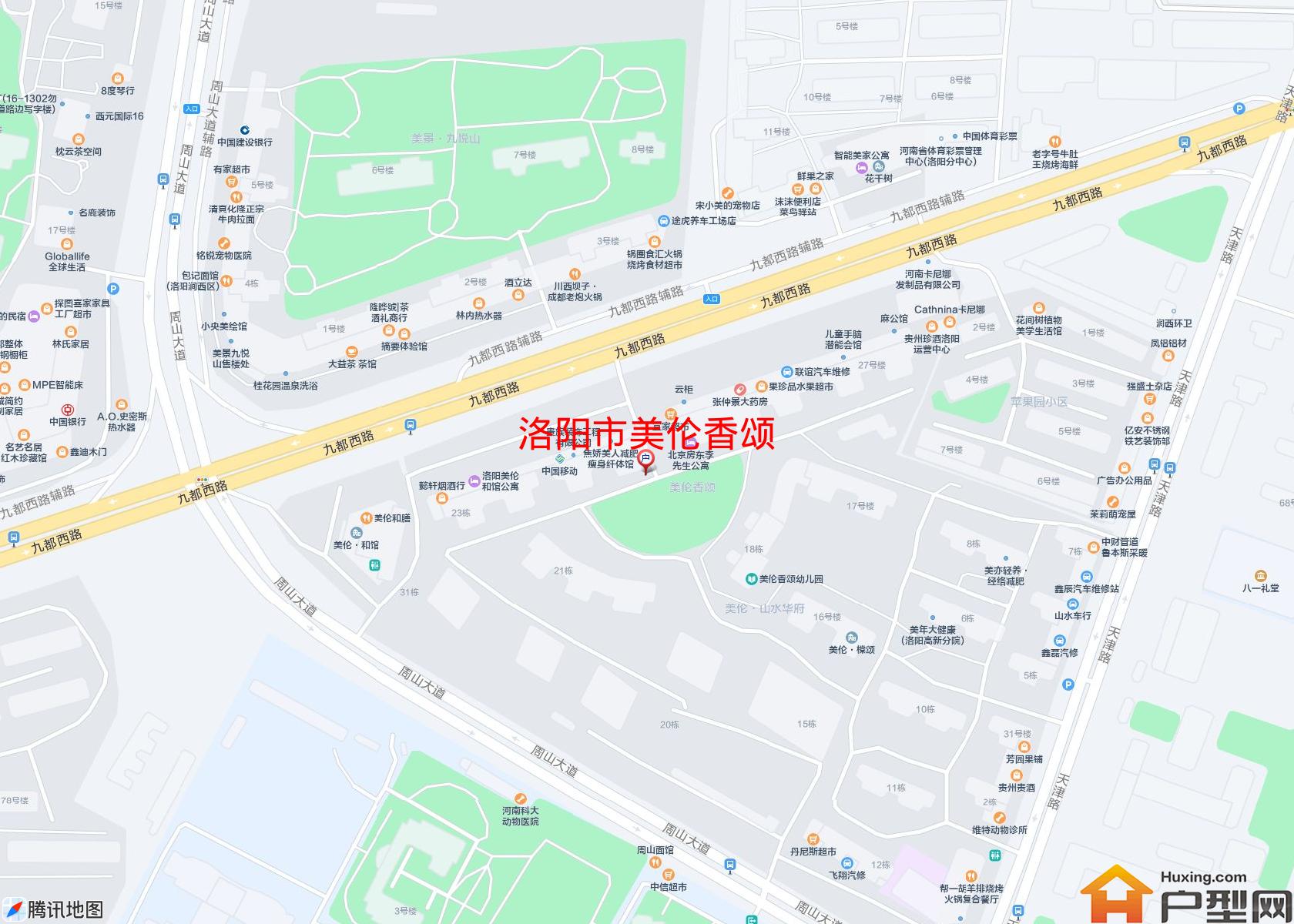 美伦香颂小区 - 户型网