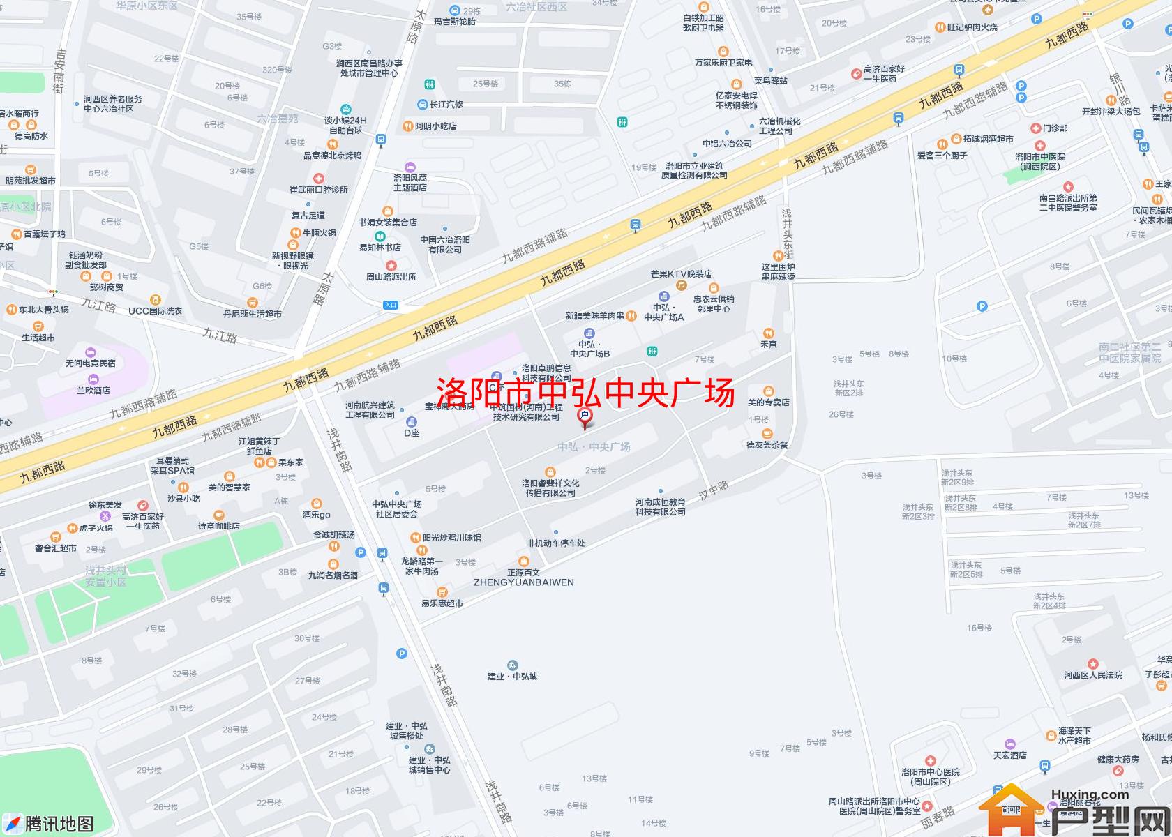 中弘中央广场小区 - 户型网